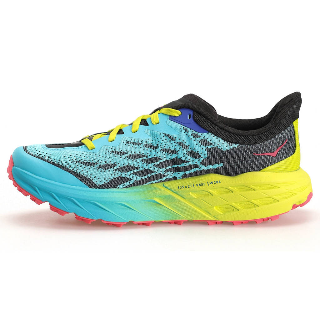 Hoka Speedgoat 5 Mesh Women's Running Shoes#color_scuba blue black
