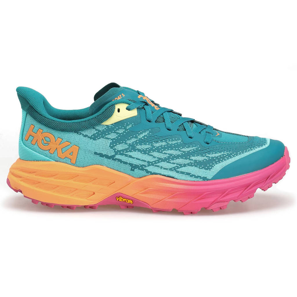 Hoka Speedgoat 5 Mesh Women's Running Shoes#color_deep lake ceramic