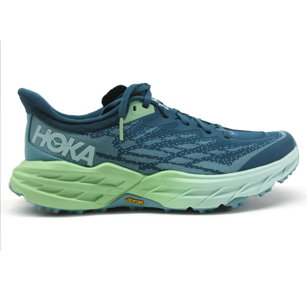Hoka Speedgoat 5 Mesh Women's Running Shoes#color_deep lagoon ocean mist