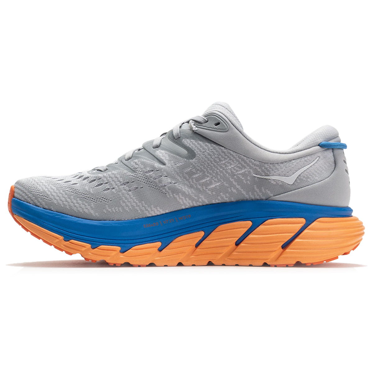 Hoka Gaviota 4 Textile Synthetic Mens Trainers#color_harbor mist nimbus cloud