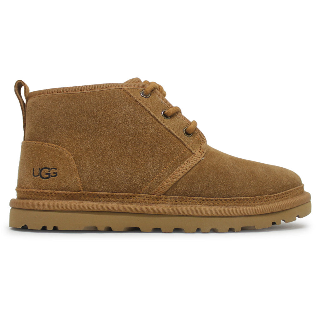 Ugg Womens Boots Neumel Casual Lace-Up Outdoor Chukka Ankle Suede Leather - UK 6