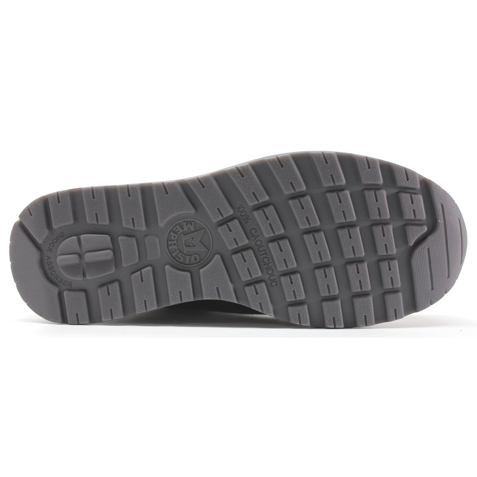 Mephisto Bradley Leather Mens Trainers#color_black