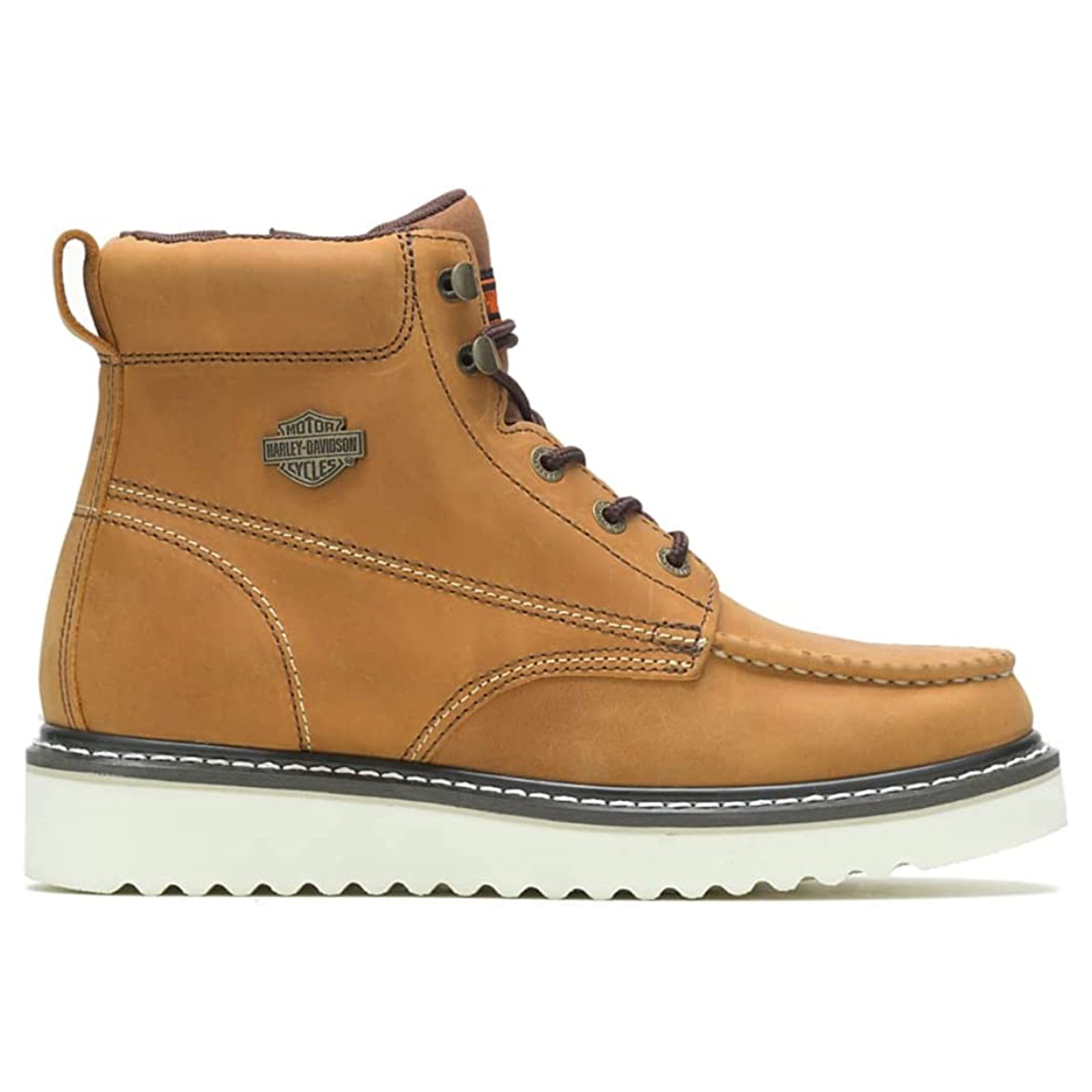 Harley Davidson Beau Leather Mens Boots#color_tan
