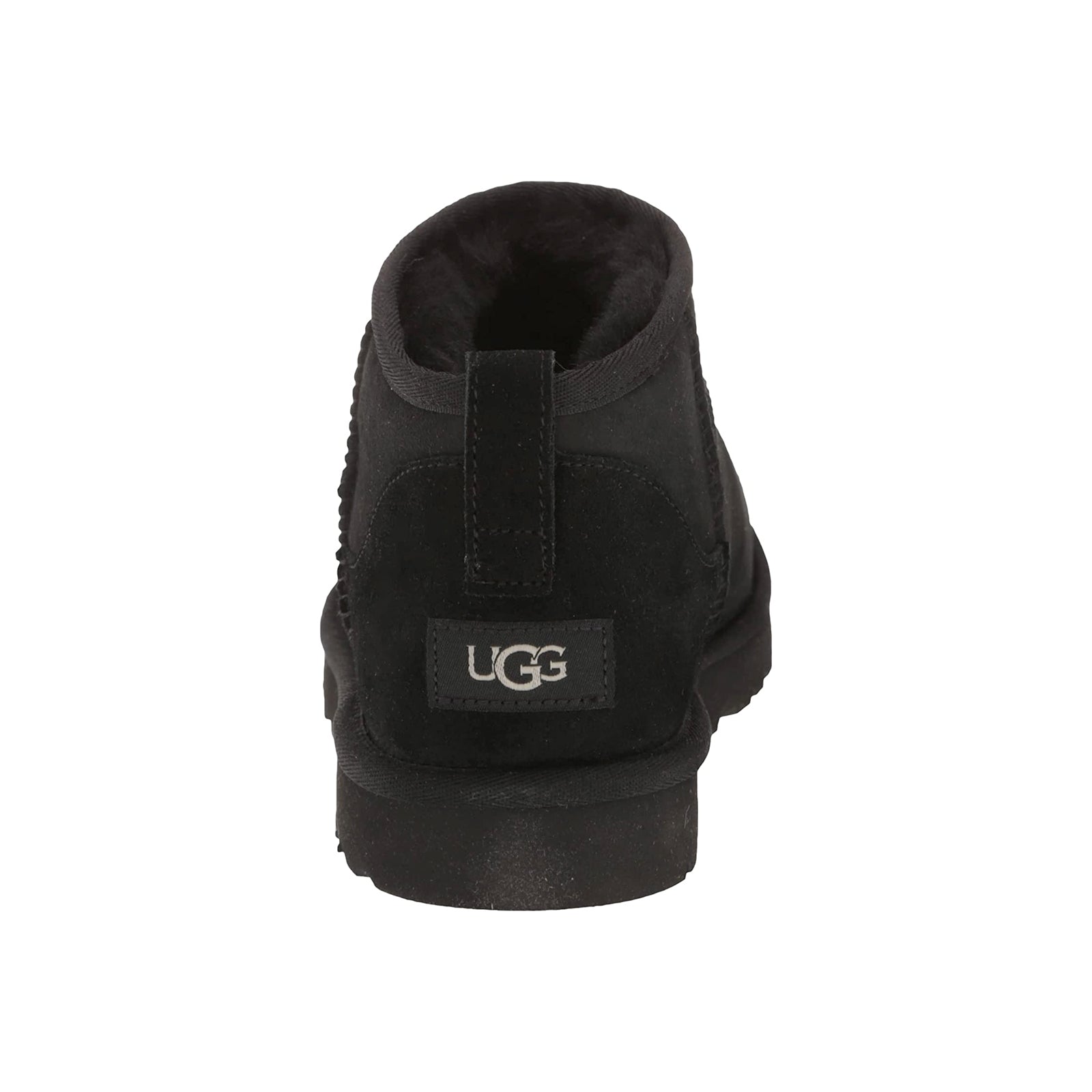 Ugg Classic Ultra Mini Suede Mens Boots#color_black