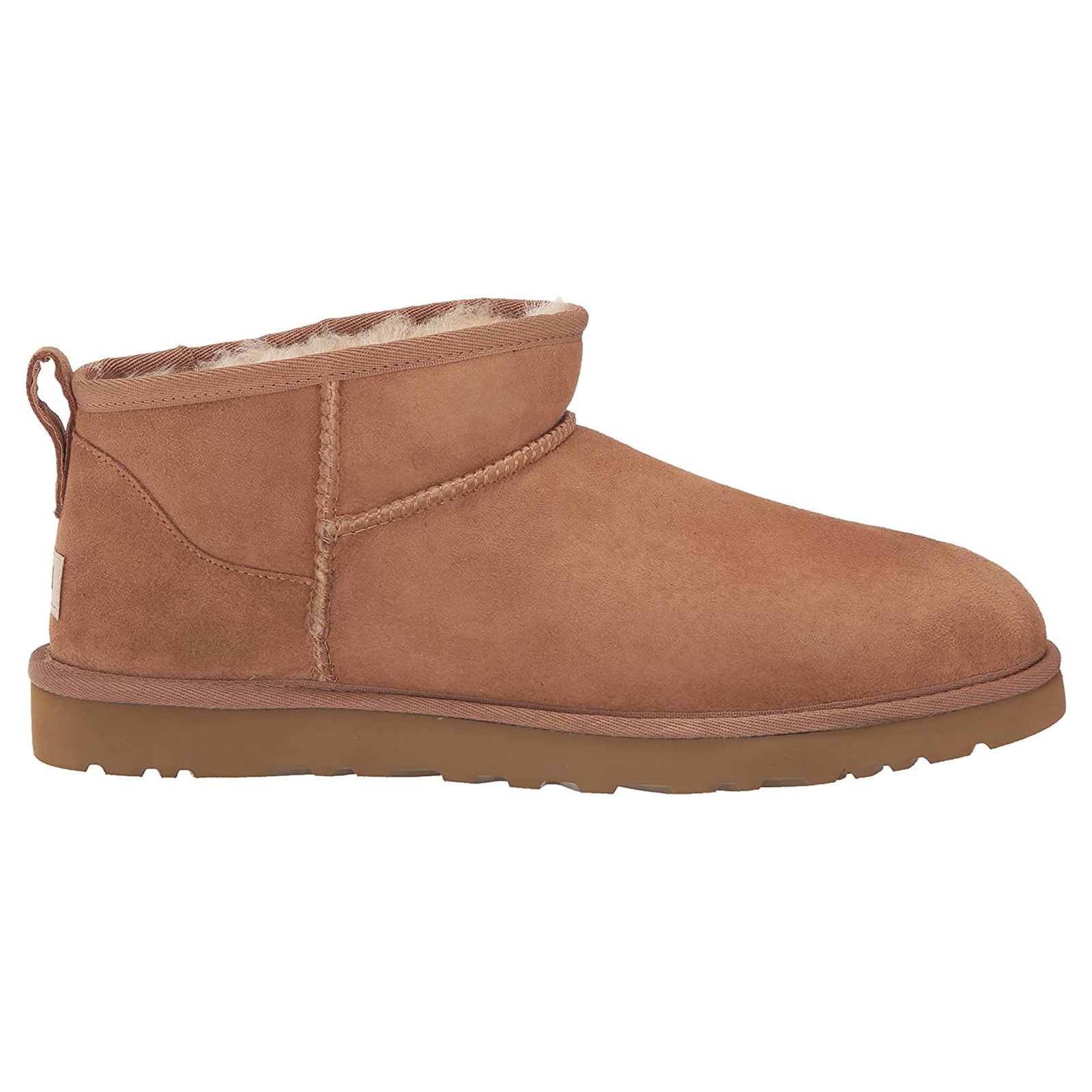 Ugg Classic Ultra Mini Suede Mens Boots#color_chestnut