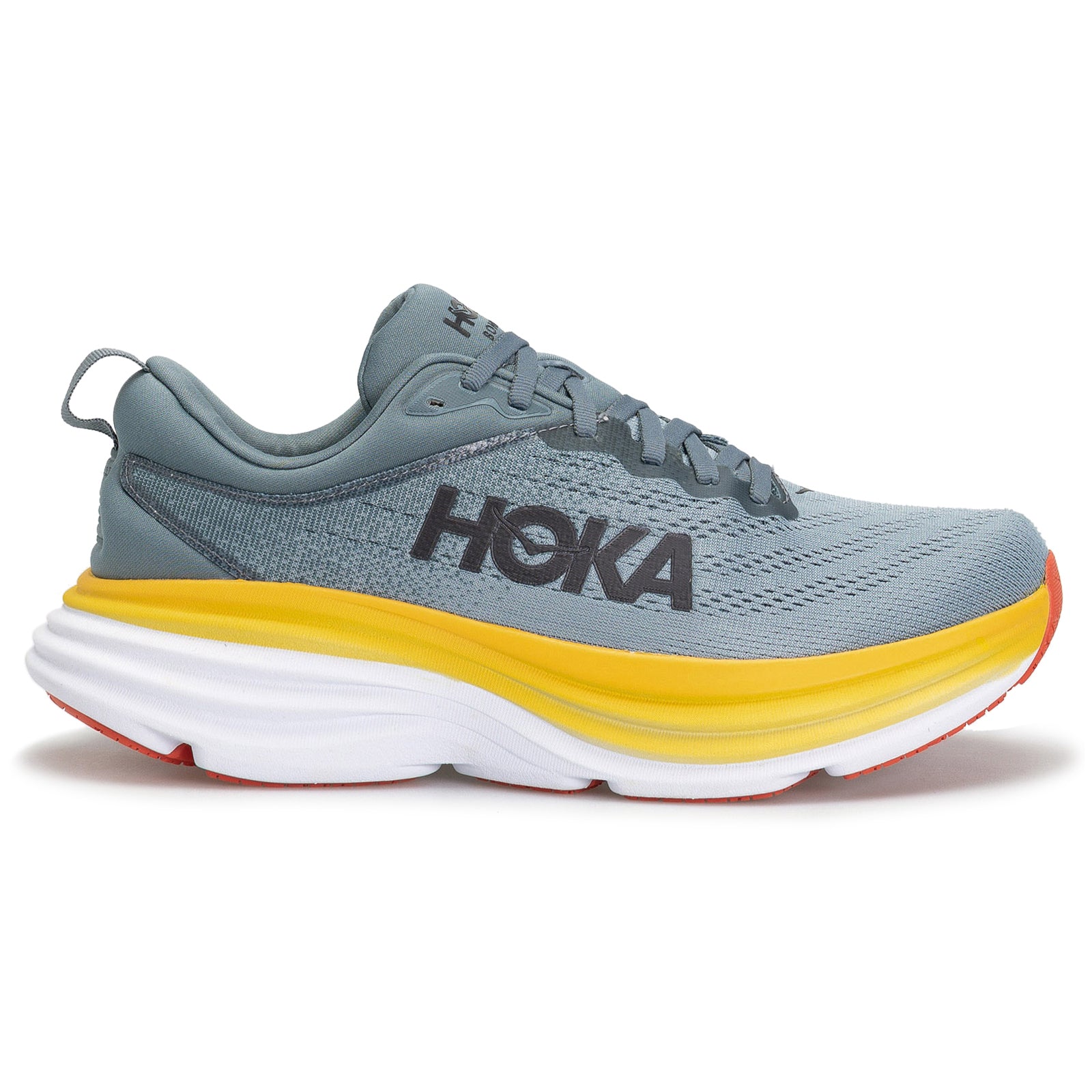 Hoka Bondi 8 Textile Mens Trainers#color_goblin blue mountain spring