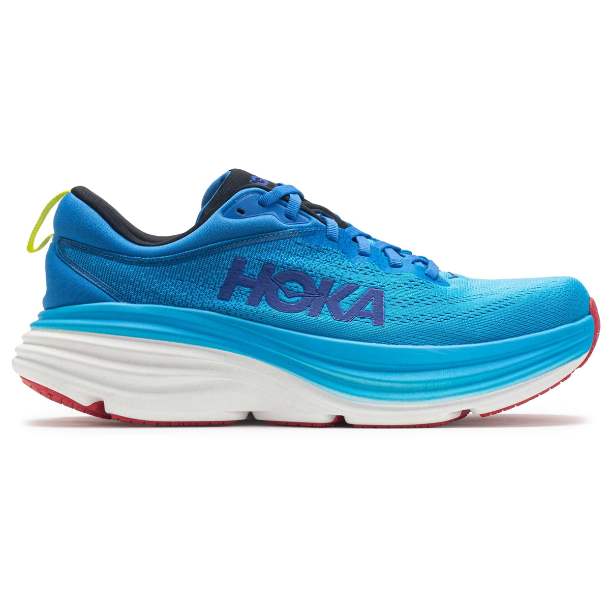 Hoka Bondi 8 Textile Mens Trainers#color_virtual blue swim day