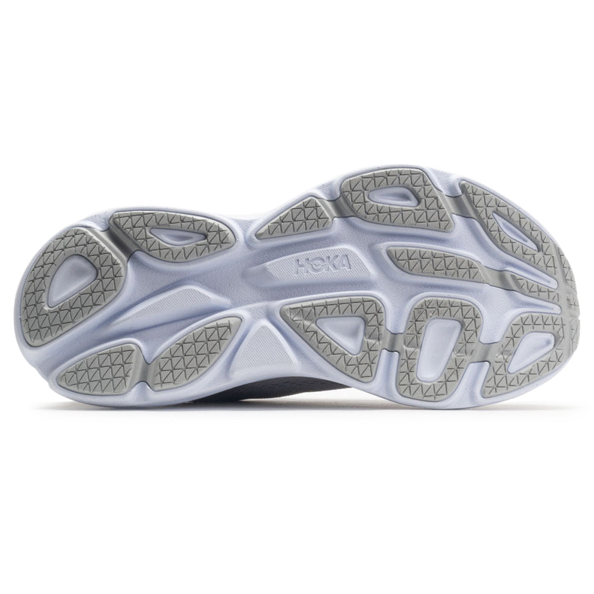 Hoka Bondi 8 Textile Womens Trainers#color_harbor mist lunar rock