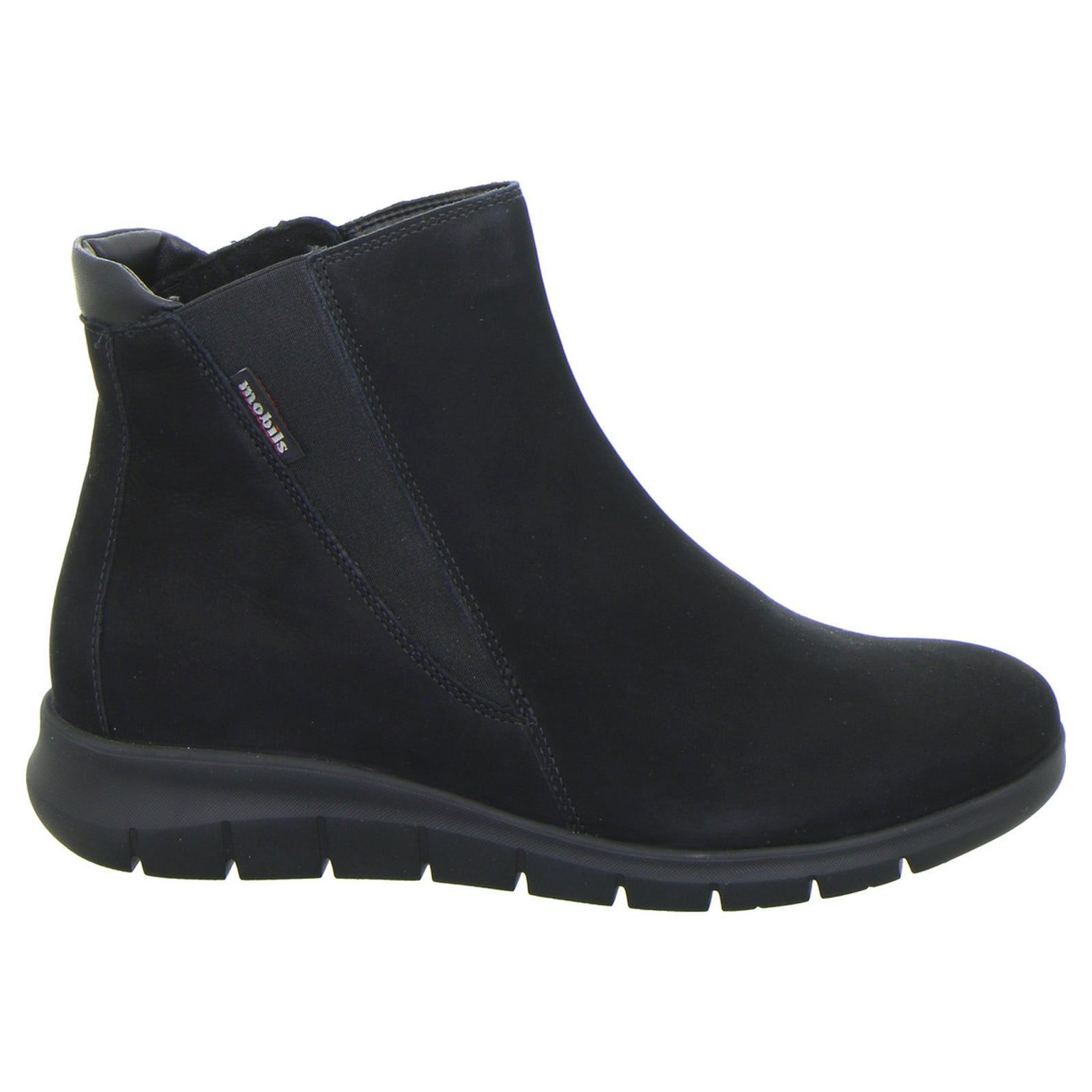 Mobils Idilia Nubuck Womens Boots#color_black