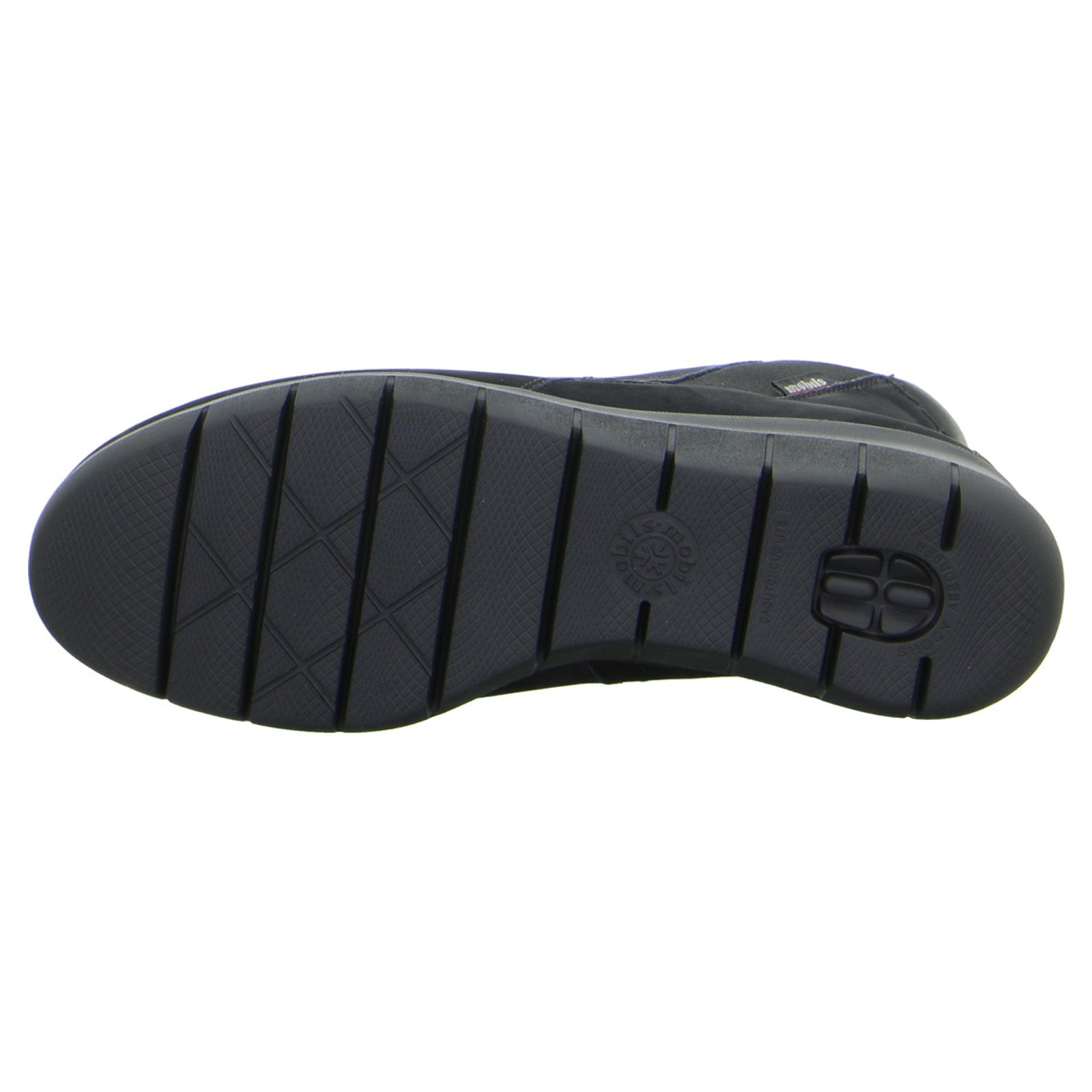 Mobils Idilia Nubuck Womens Boots#color_black