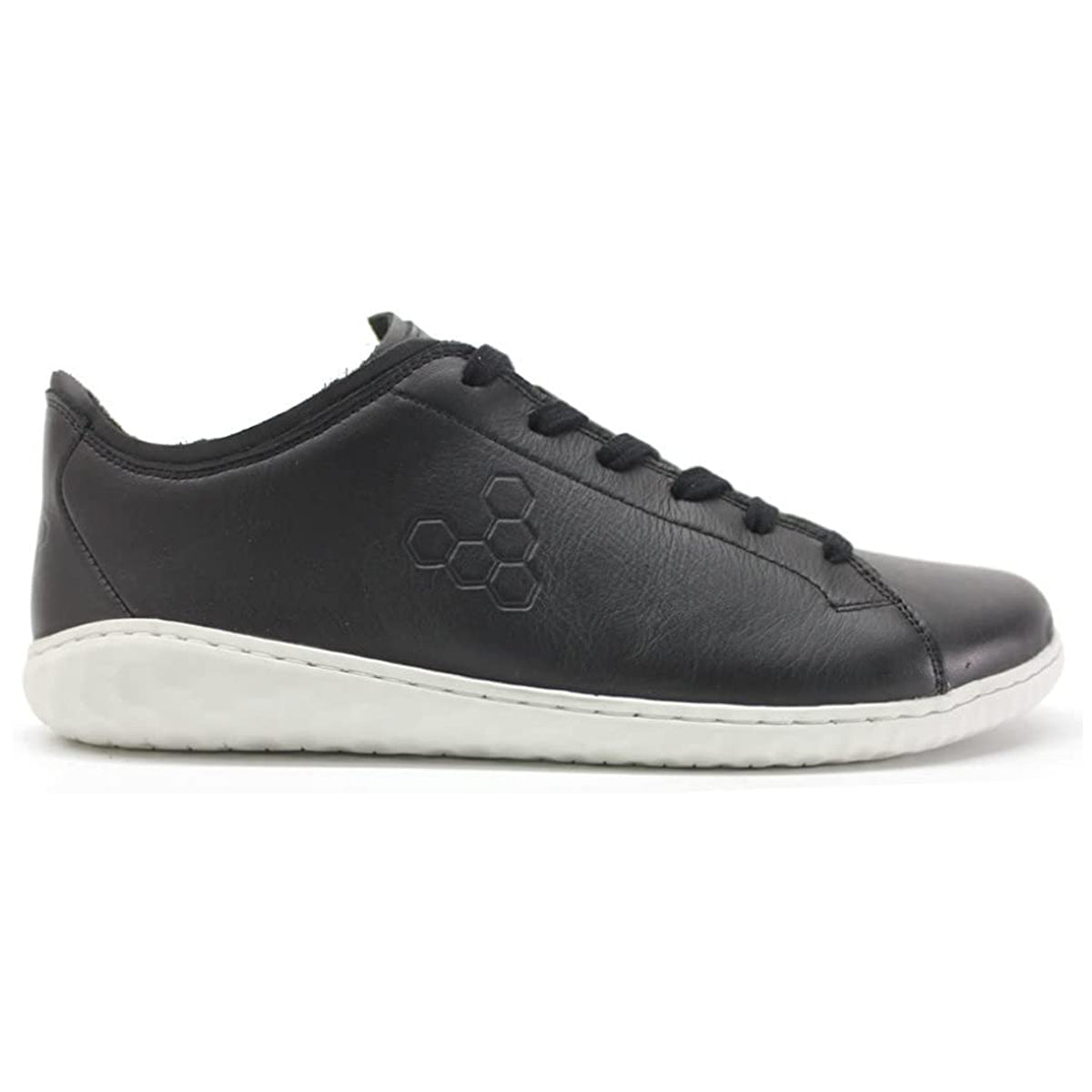 Vivobarefoot Geo Court III Leather Women's Low Top Obsidian Trainers