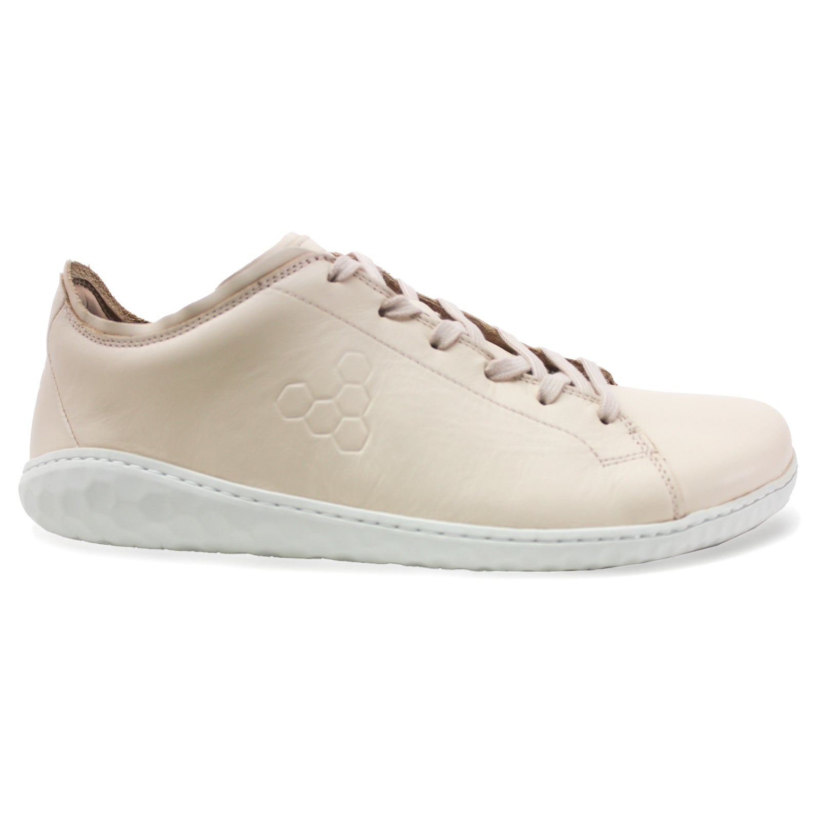 Vivobarefoot Geo Court III 201056-04 Leather Womens Trainers - Natural - 40#color_natural