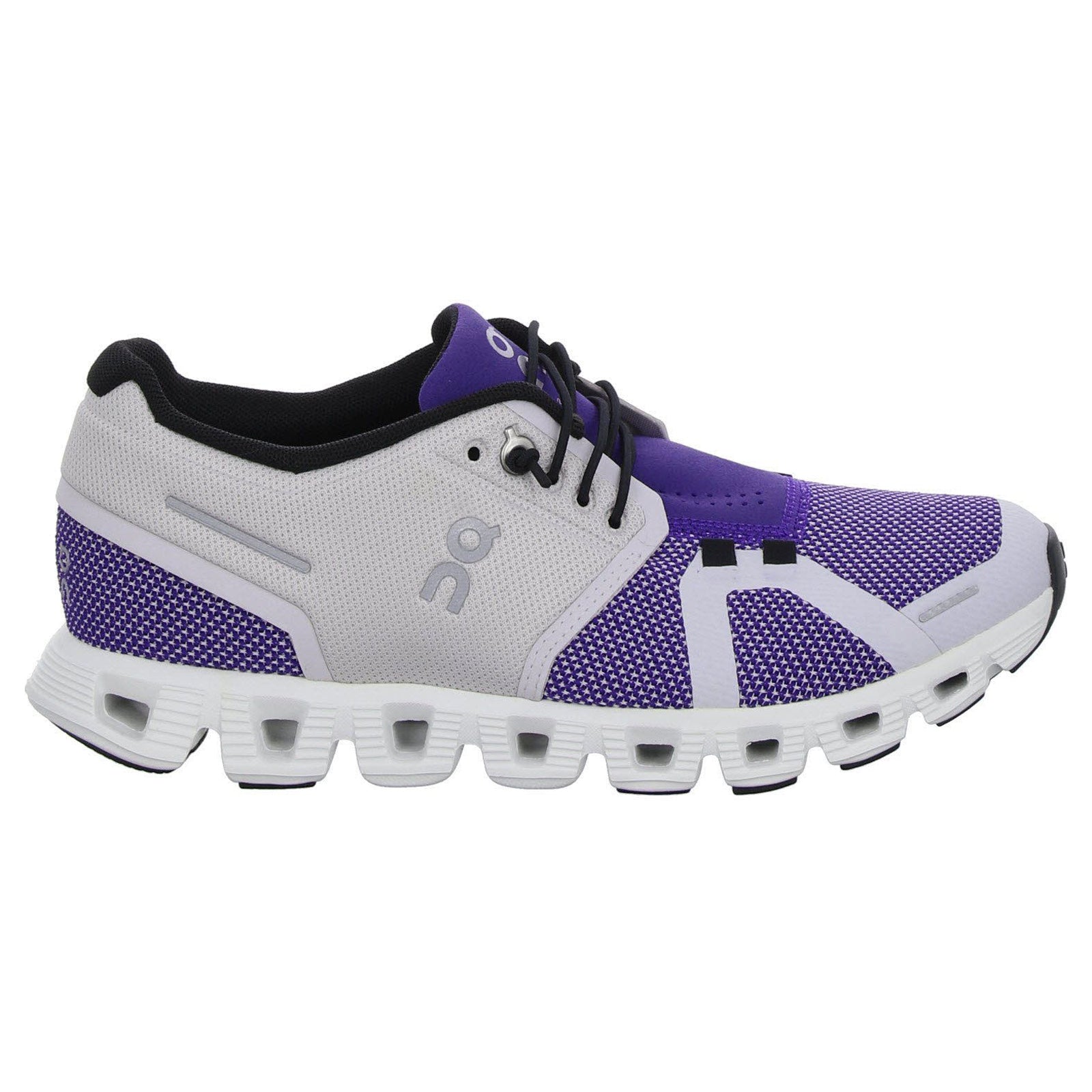 On Cloud 5 Combo Textile Synthetic Womens Trainers#color_frost twilight