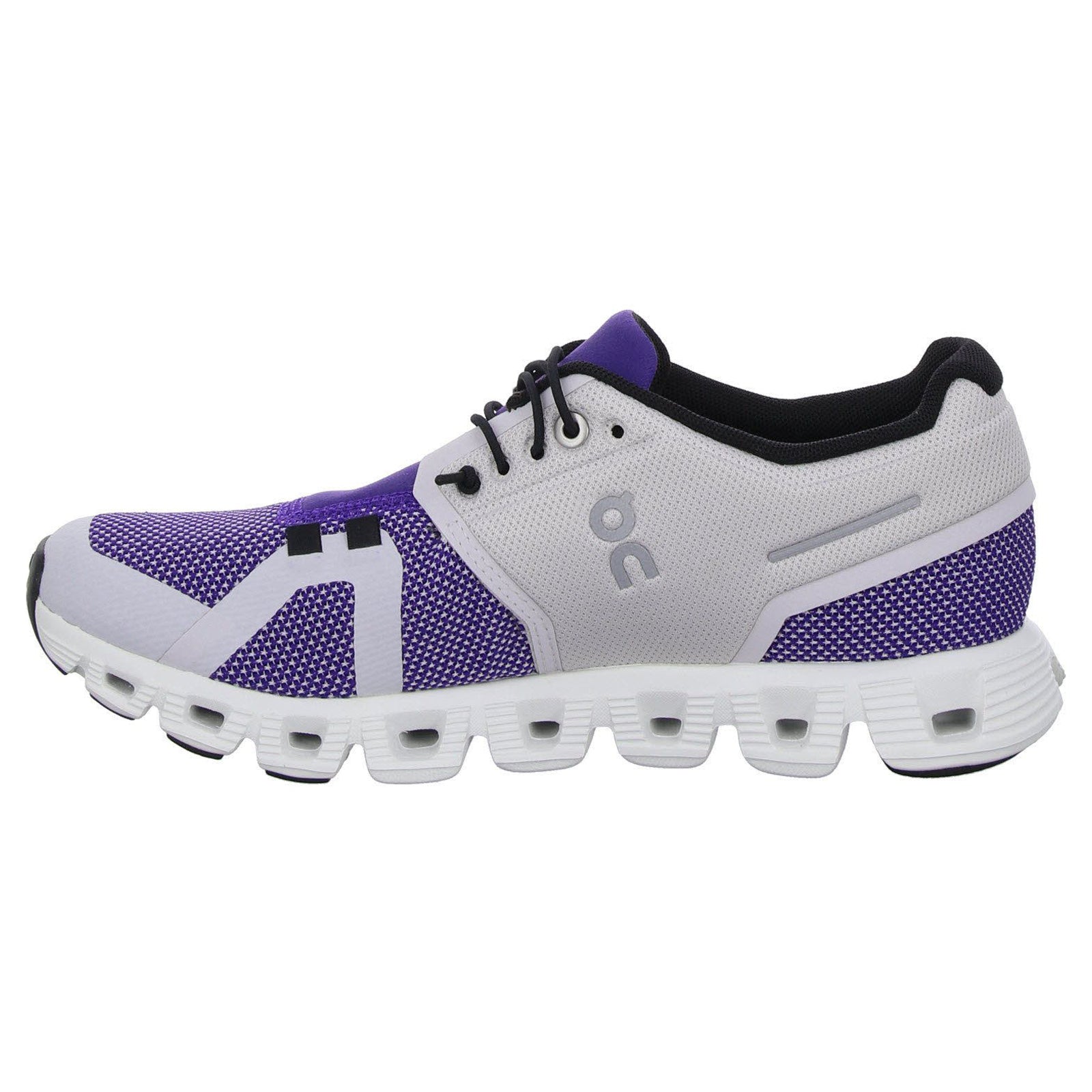 On Cloud 5 Combo Textile Synthetic Womens Trainers#color_frost twilight