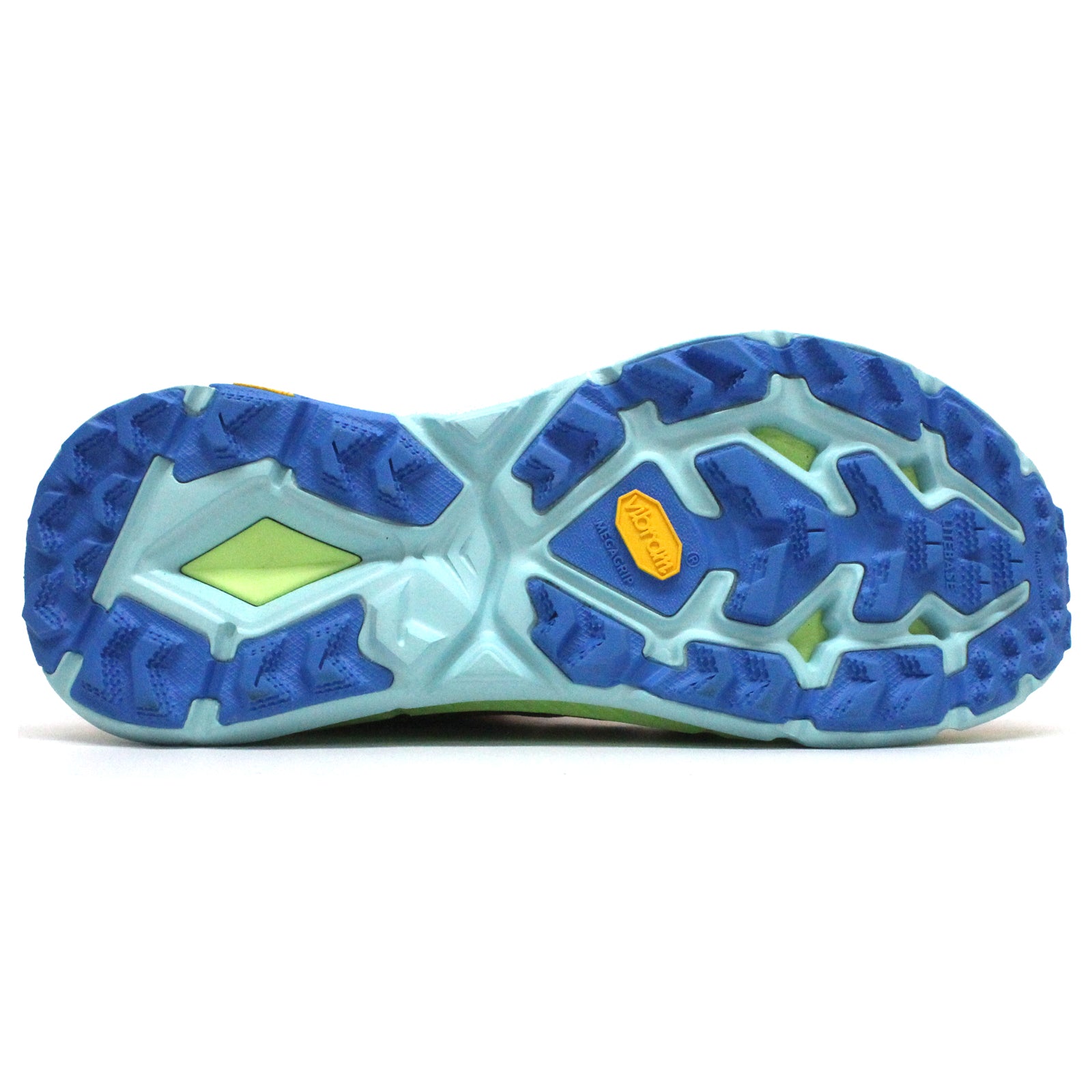 Hoka Mafate Speed 4 Textile Synthetic Mens Trainers#color_solar flare lettuce