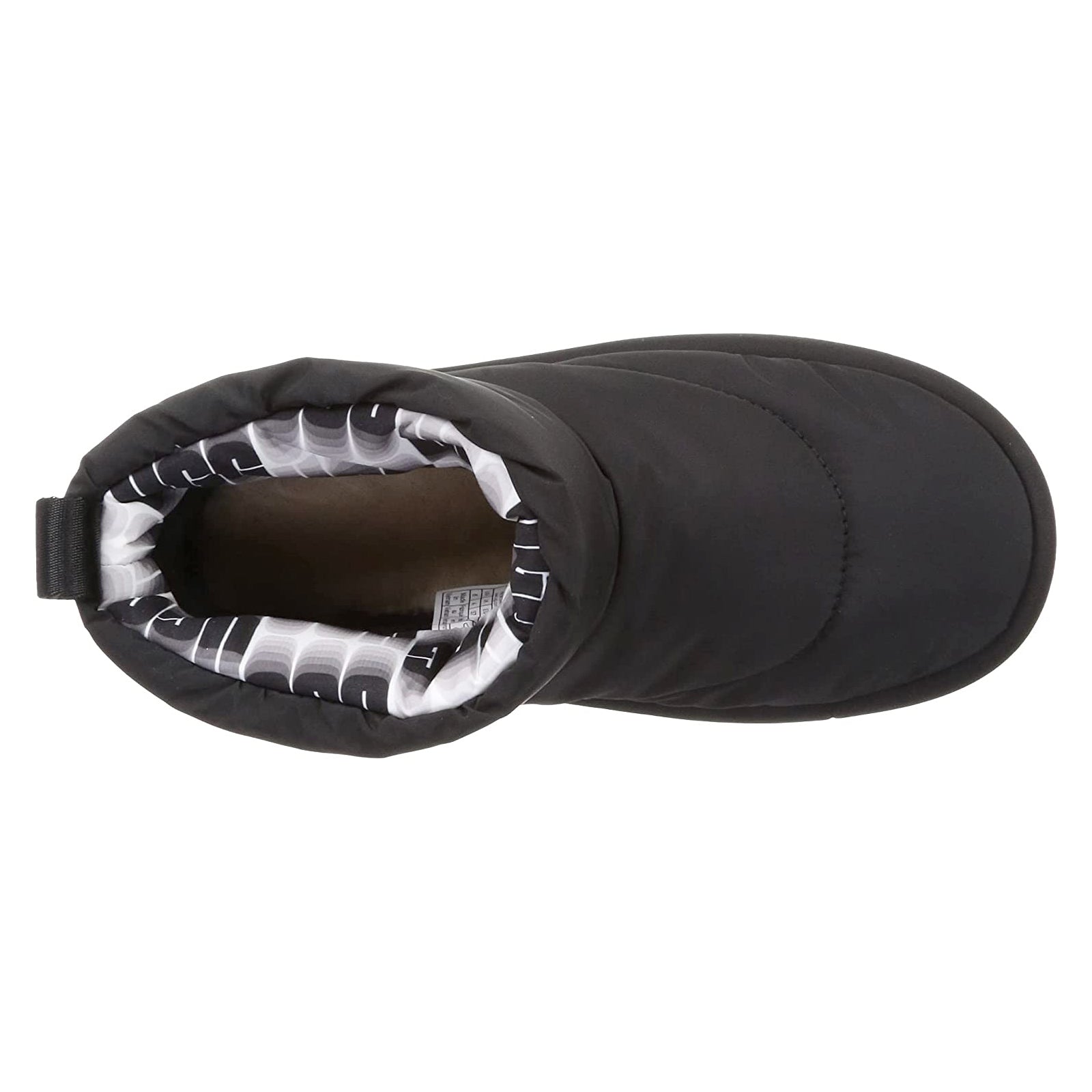 Ugg Classic Maxi Mini Textile Synthetic Womens Boots#color_black