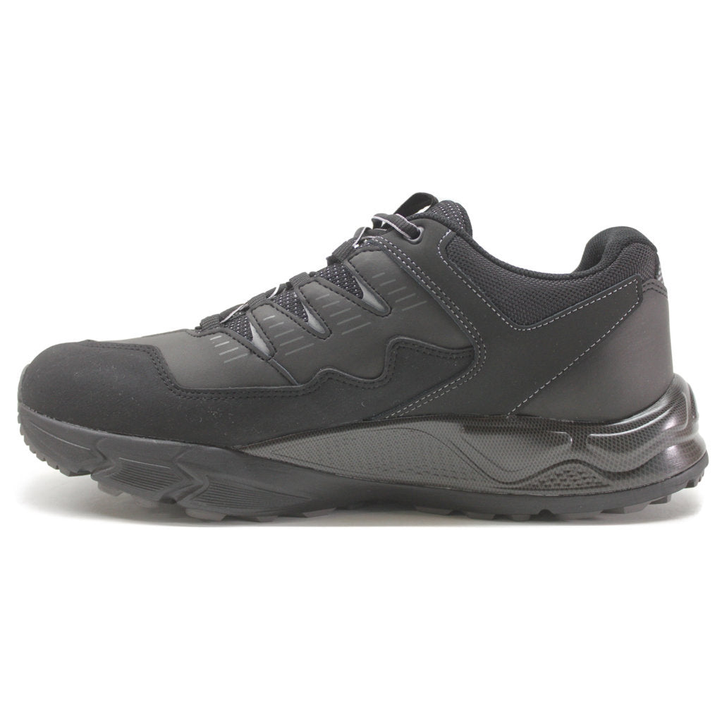 Joya Cadore STX Leather Textile Mens Shoes#color_black