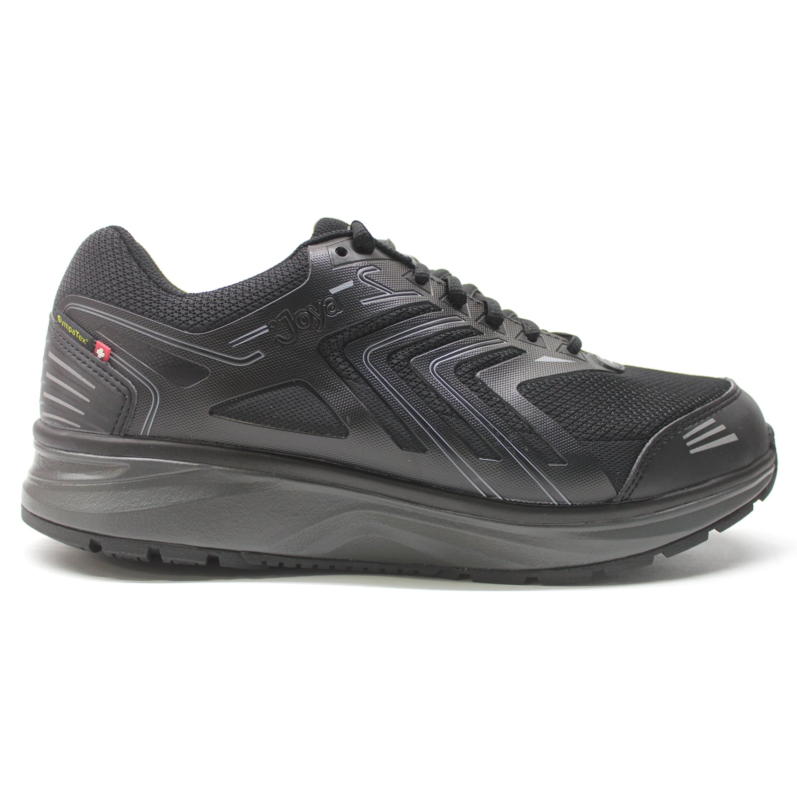 Joya Flash SR STX Textile Synthetic Mens Trainers#color_black