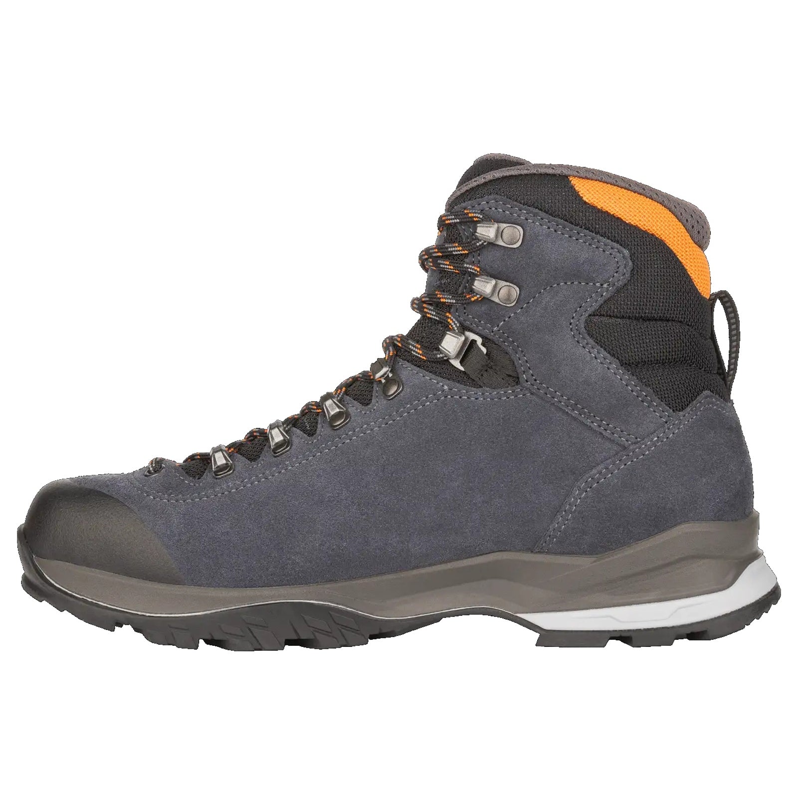 Lowa Vigo GTX Suede Textile Mens Boots#color_navy orange