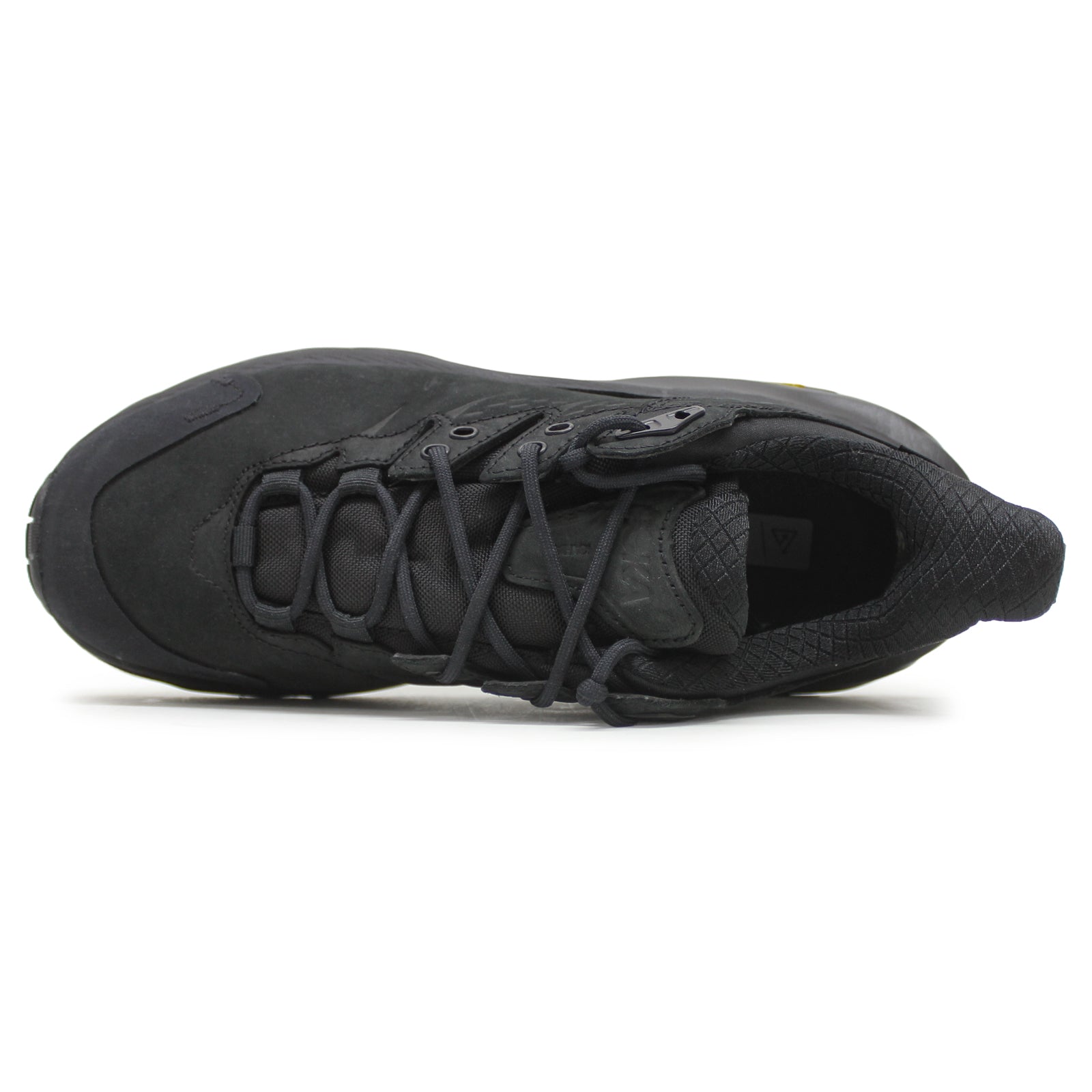Hoka Kaha 2 Low GTX Leather Synthetic Womens Trainers#color_black black