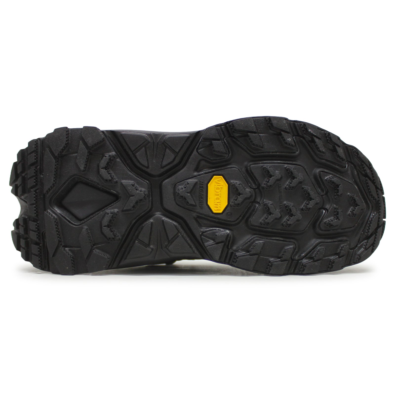 Hoka Kaha 2 Low GTX Leather Synthetic Womens Trainers#color_black black