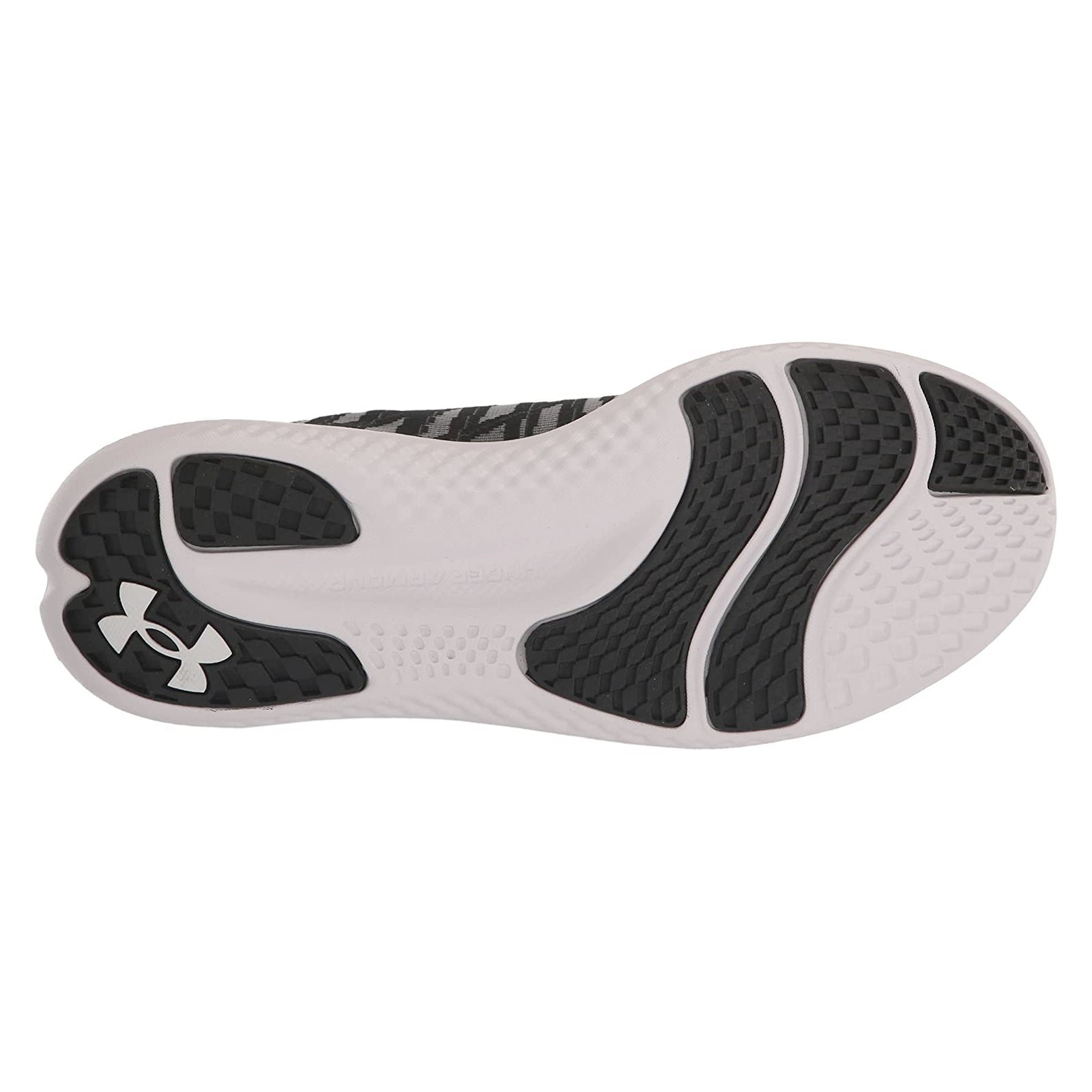 Under Armour Charged Breeze 2 Textile Womens Trainers#color_black grey