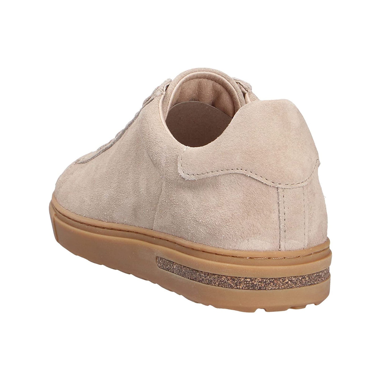 Birkenstock Bend Low Suede Leather Unisex Trainers#color_sandcastle