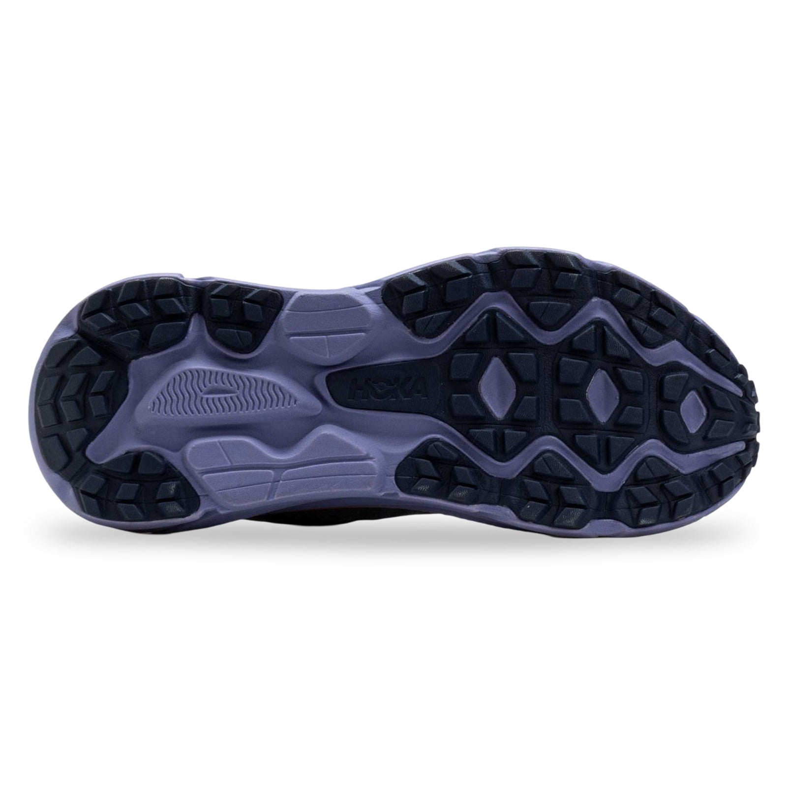 Hoka Challenger ATR 7 Textile Womens Trainers#color_galactic grey wild indigo