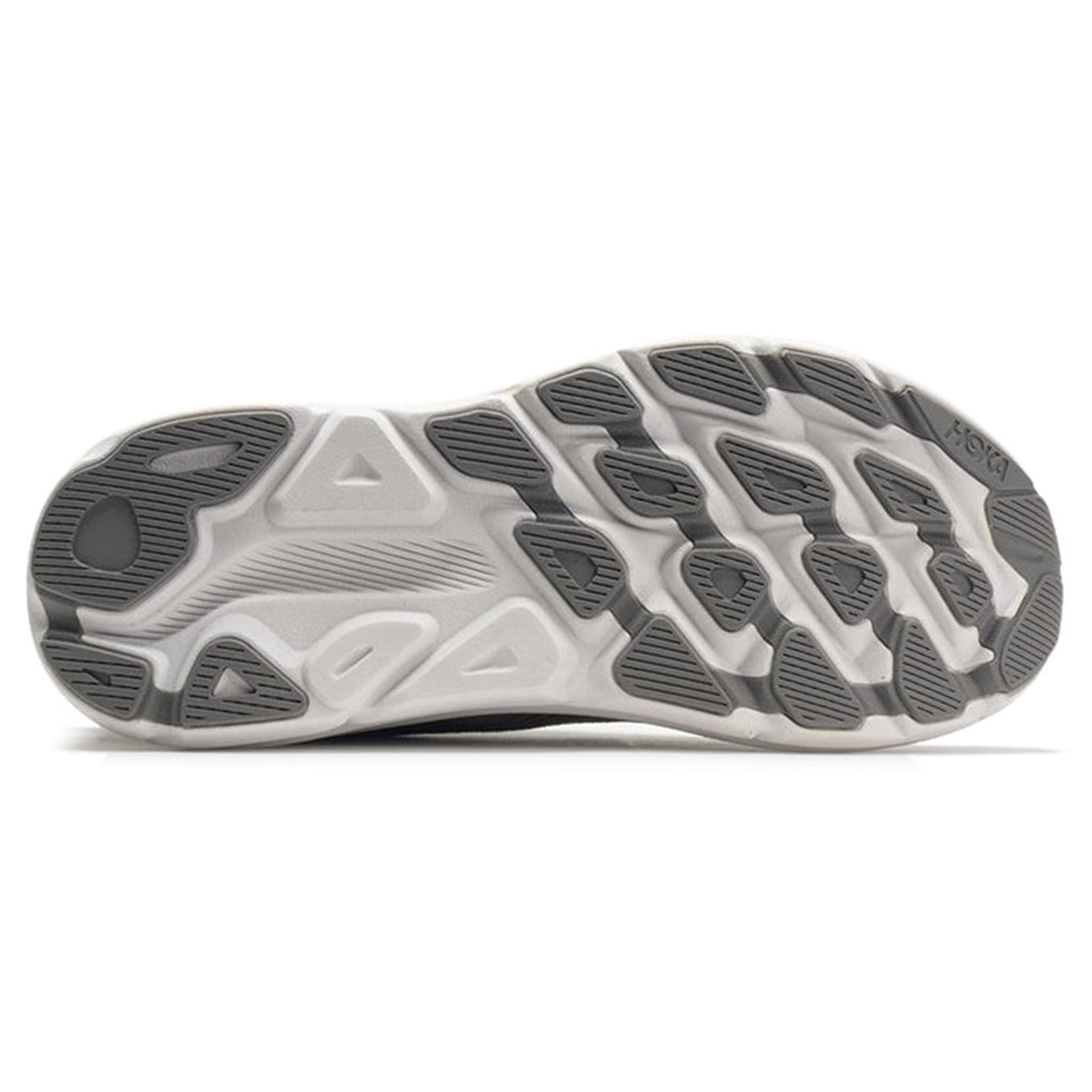 Hoka Clifton 9 1127895-HMBC Textile Mens Trainers - Harbor Mist Black - 10#color_harbor mist black