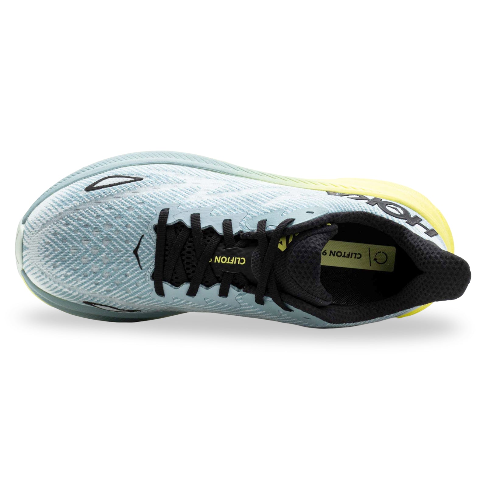 Hoka Clifton 9 Textile Mens Trainers#color_druzy droplet