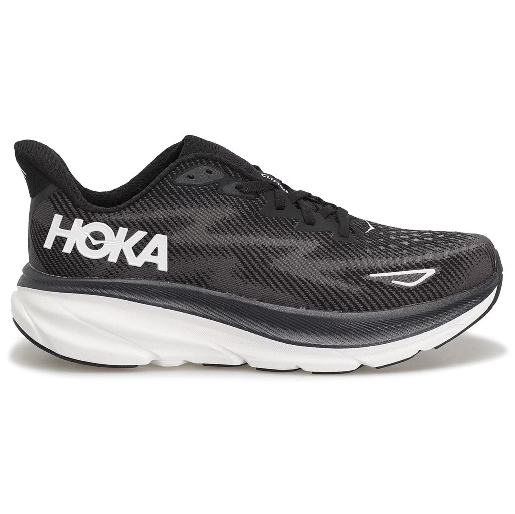 Hoka One One Womens Trainers Clifton 9 Casual Lace-Up Low-Top Textile - UK 5.5