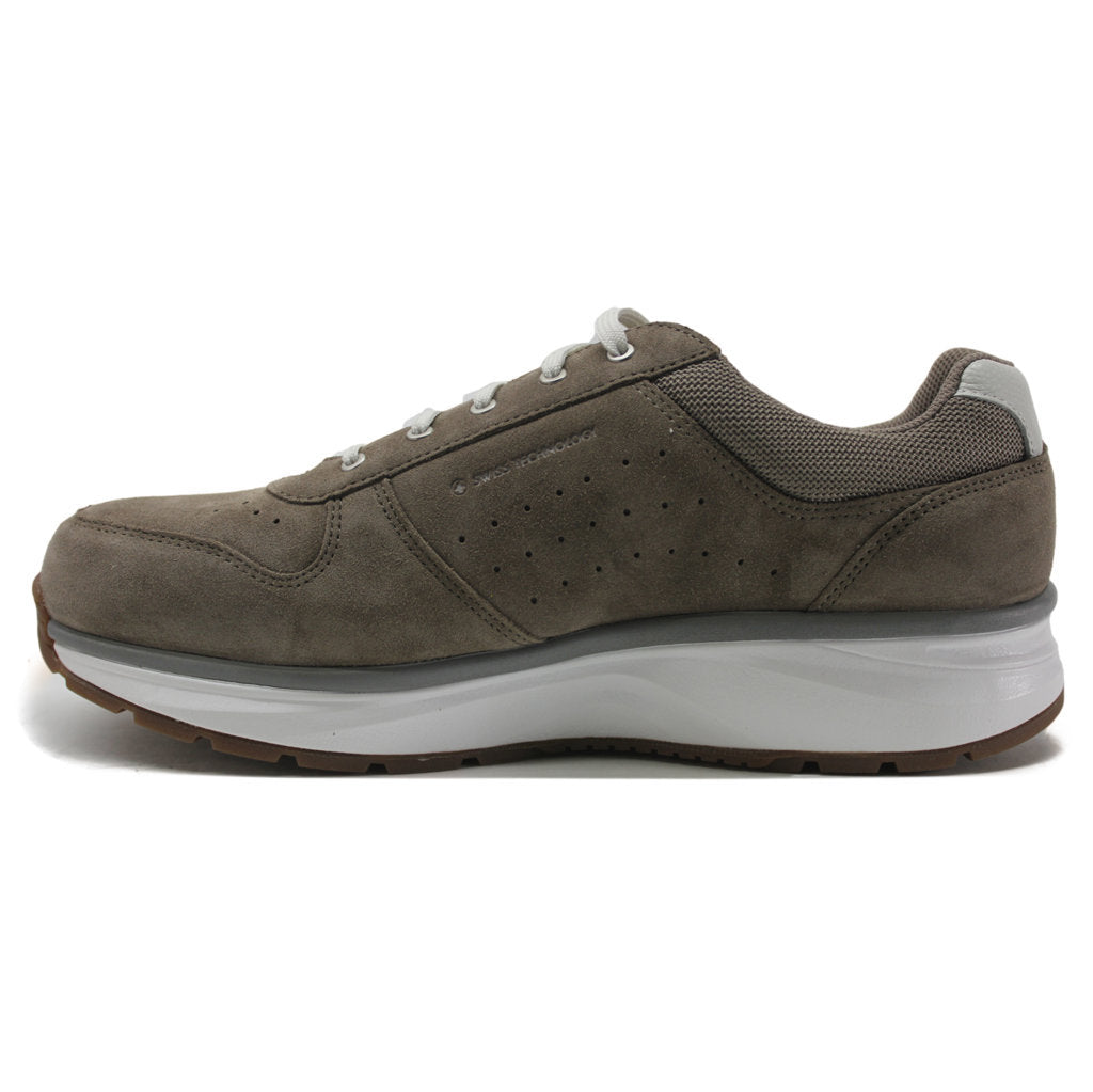 Joya Dynamo Classic Suede Mens Trainers#color_light brown