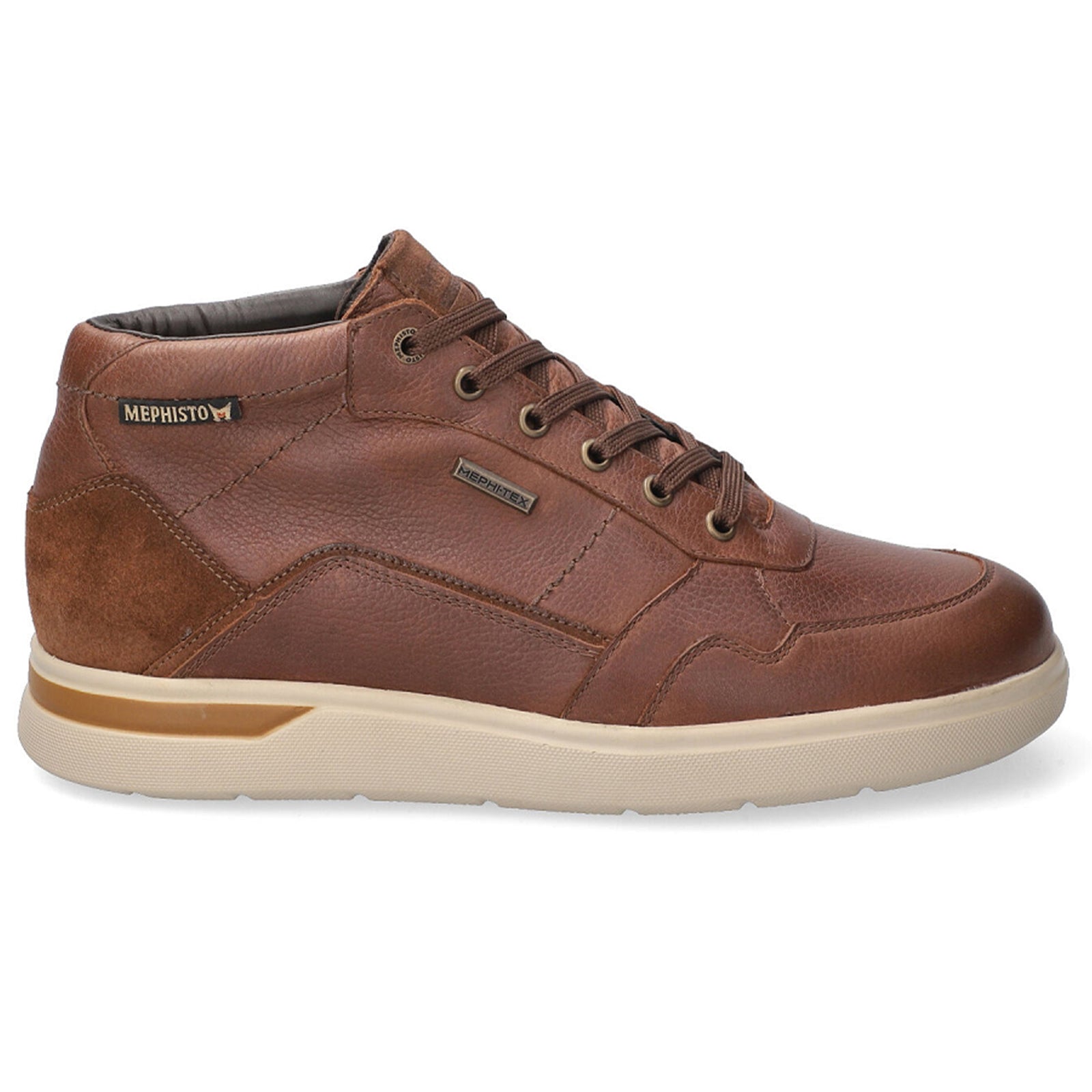 Mephisto Owel MT Leather Mens Boots#color_hazelnut