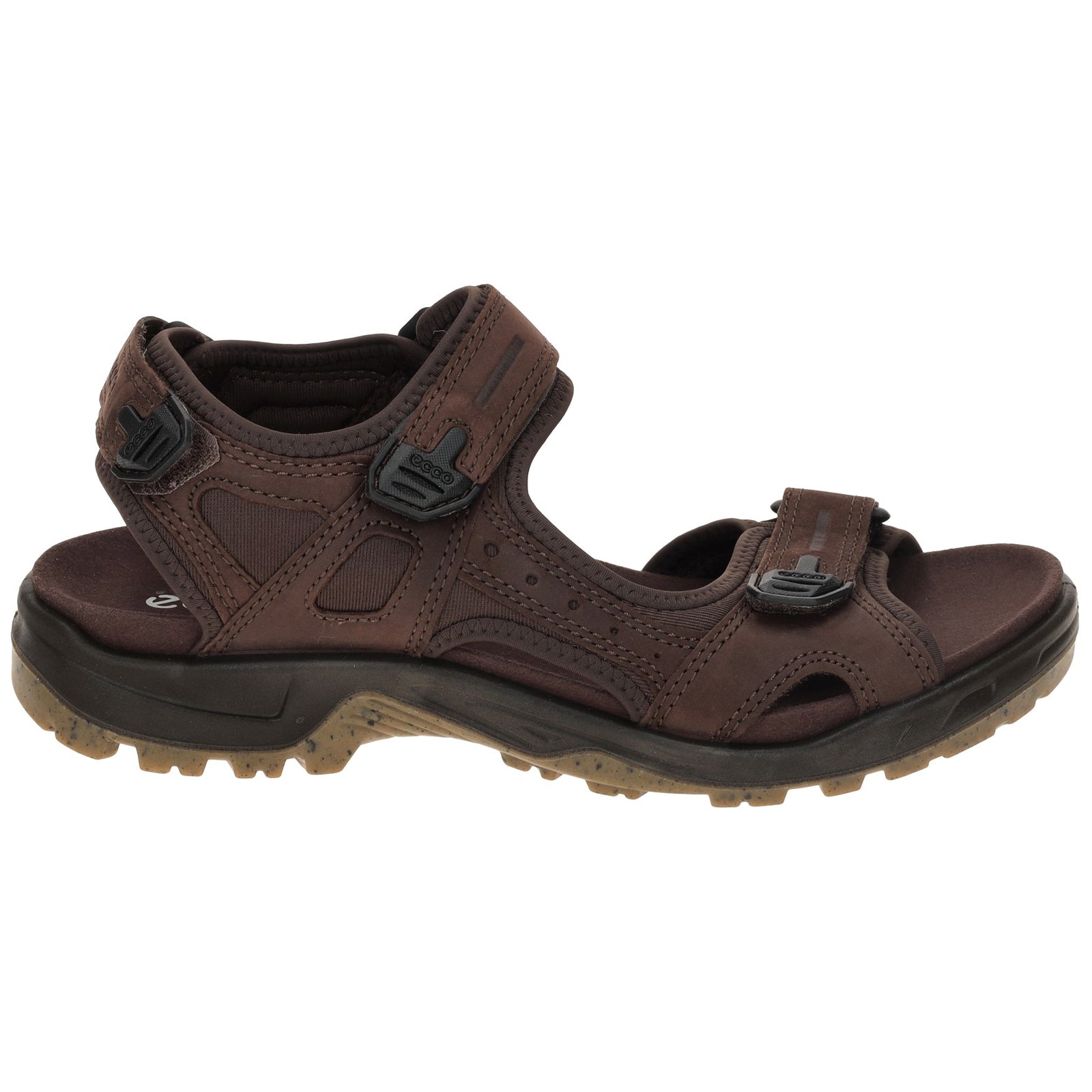 Ecco Offroad 822184 Nubuck Mens Sandals#color_mocha