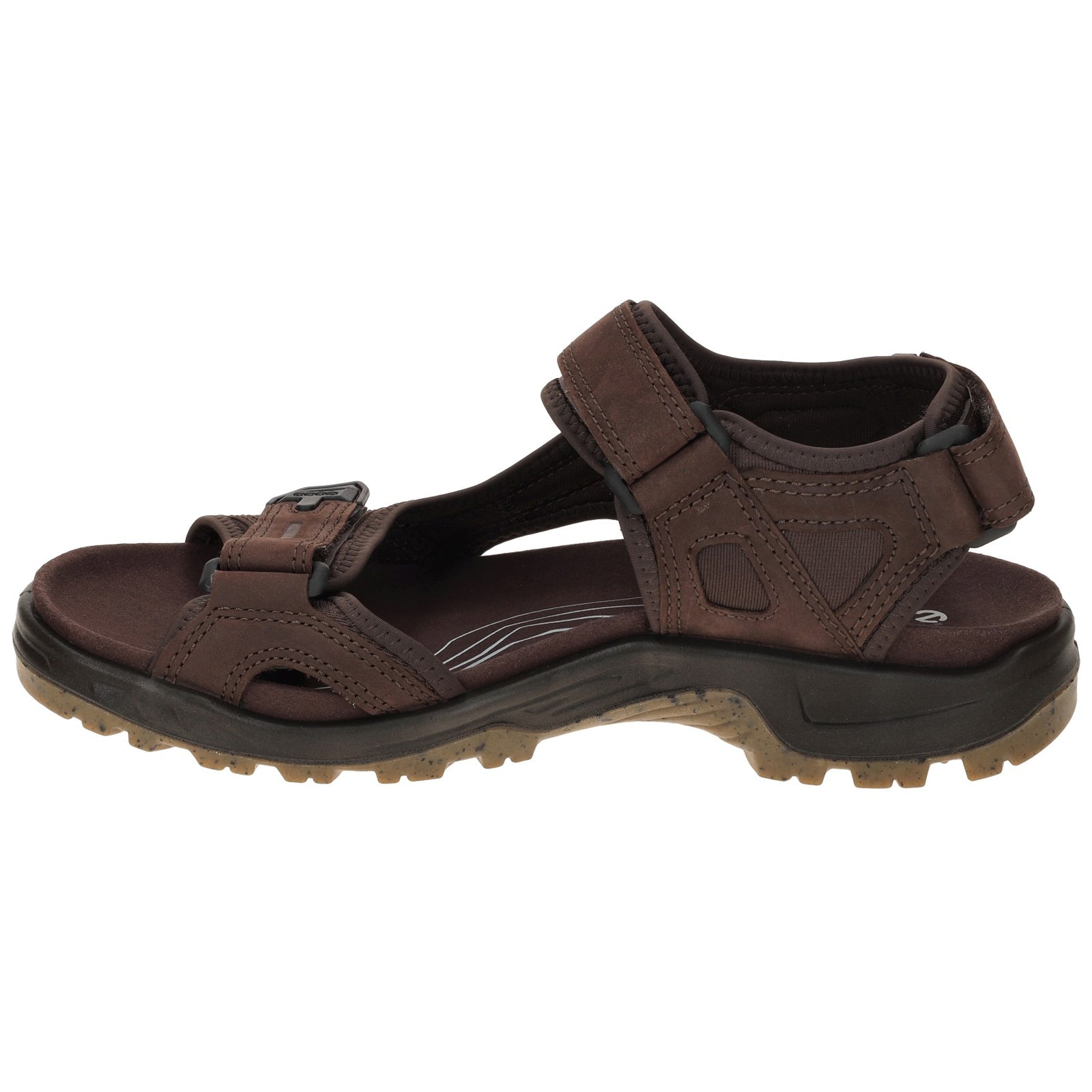 Ecco Offroad 822184 Nubuck Mens Sandals#color_mocha