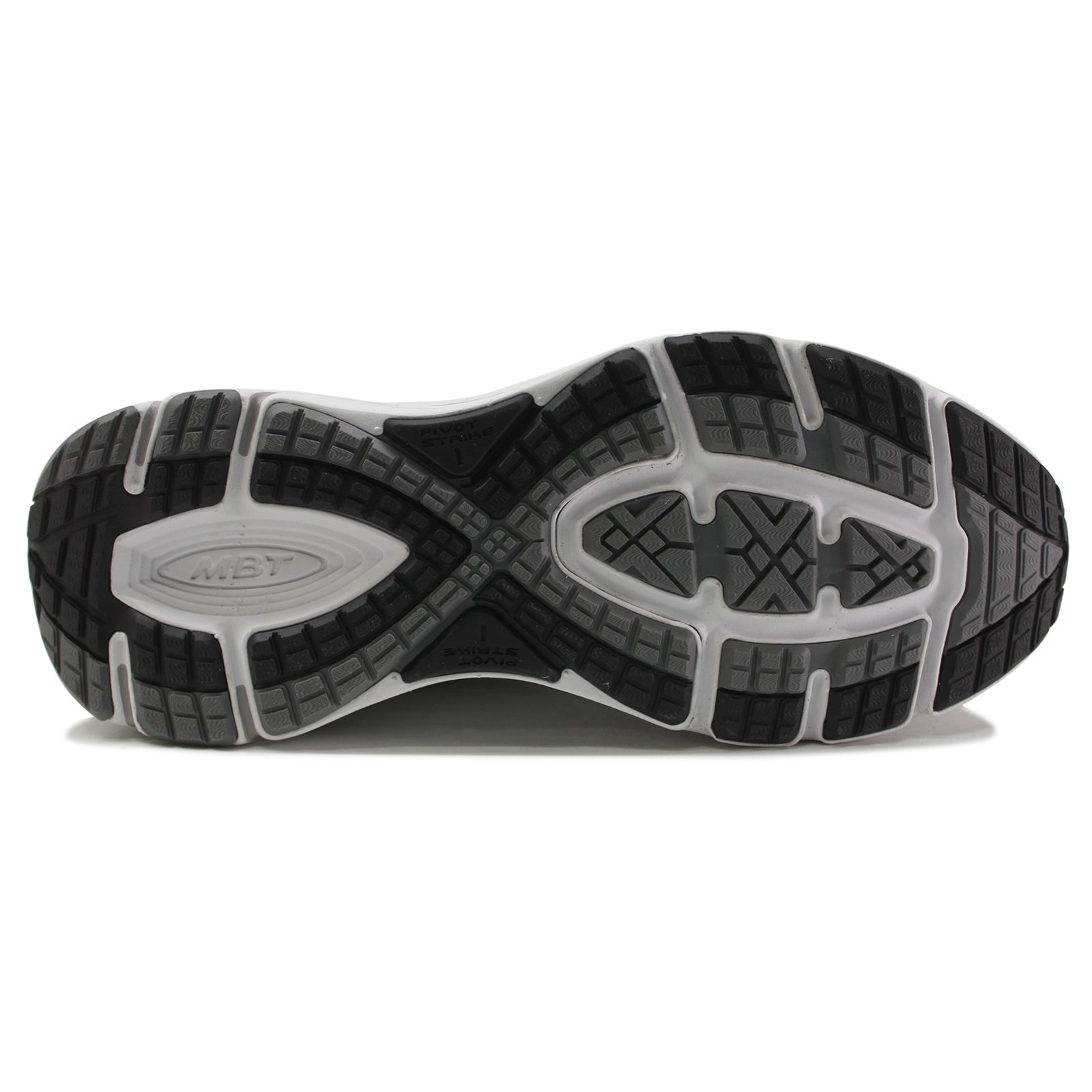 MBT 2000 II Leather Textile Mens Trainers#color_white