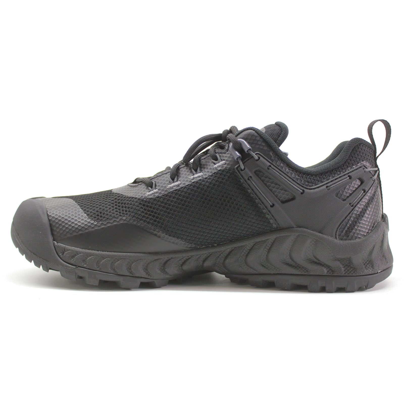 Keen Nxis Evo WP Textile Synthetic Womens Trainers#color_black magnet