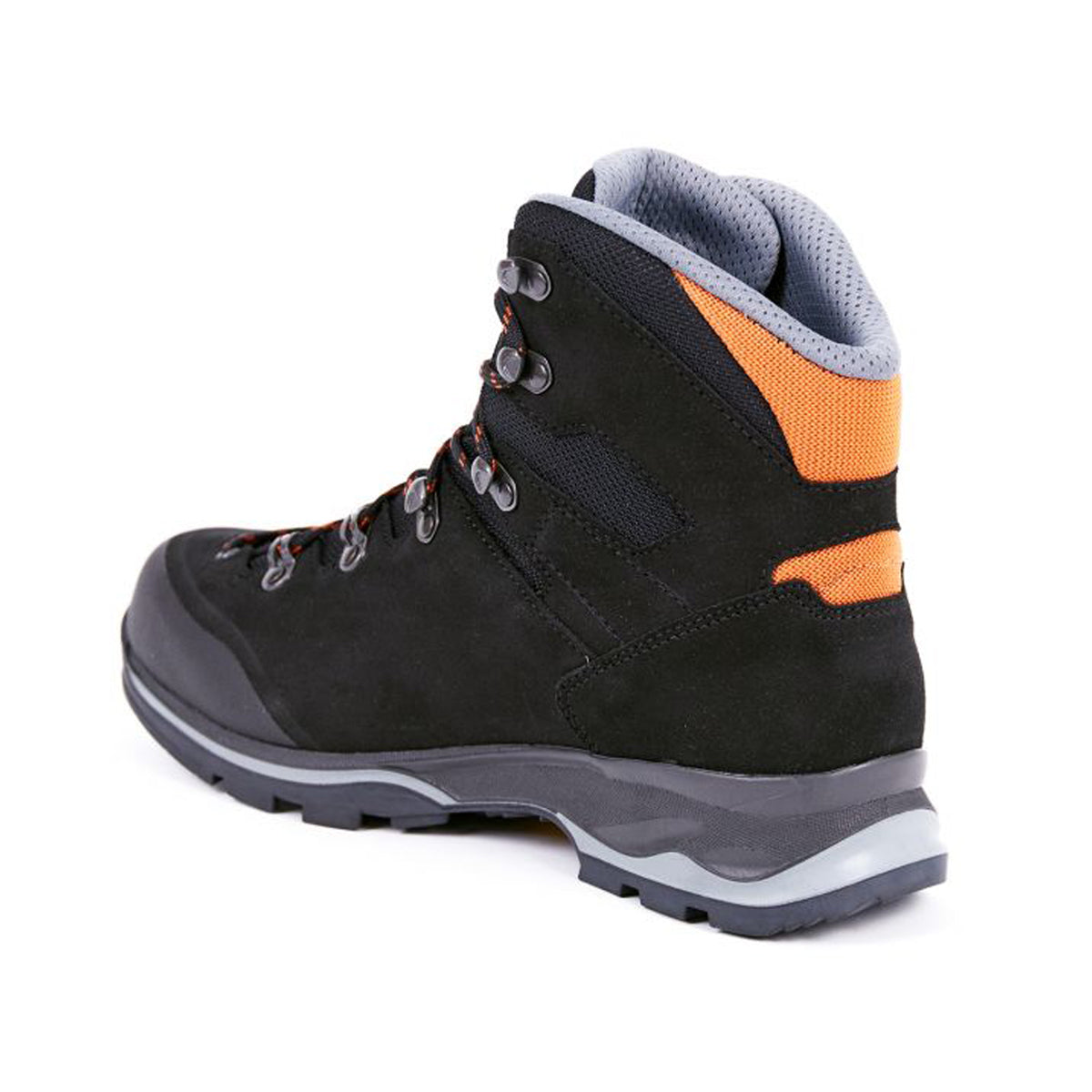 Lowa Baldo GTX Suede Textile Mens Boots#color_black orange
