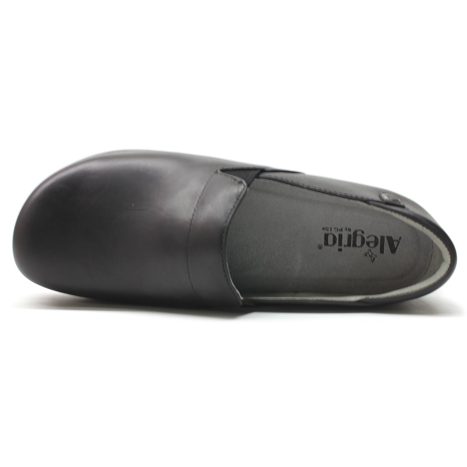 Alegria Keli Leather Womens Shoes#color_oiled black