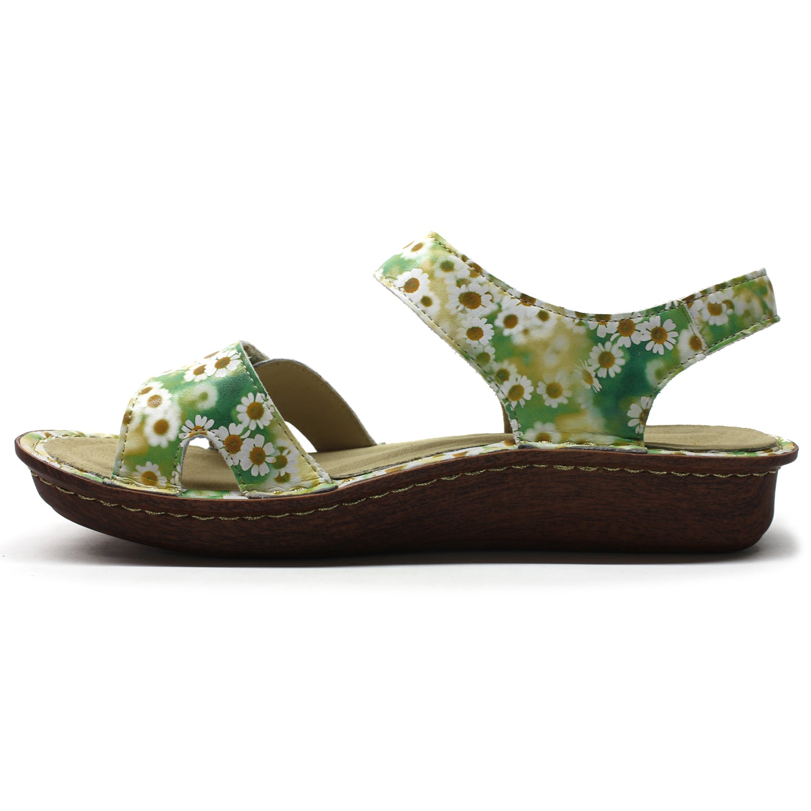 Alegria Vienna Leather Womens Sandals#color_daisies