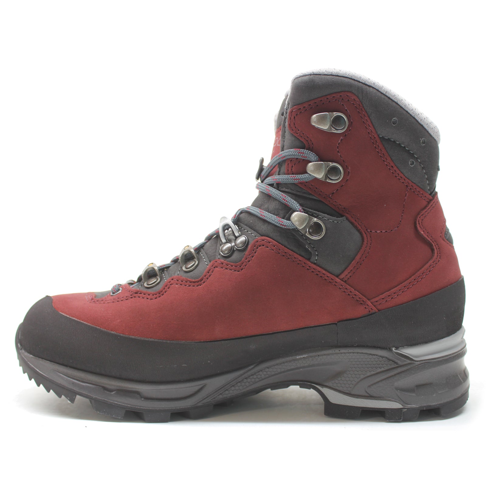 Lowa Lavena II GTX Nubuck Womens Boots#color_burgundy grey