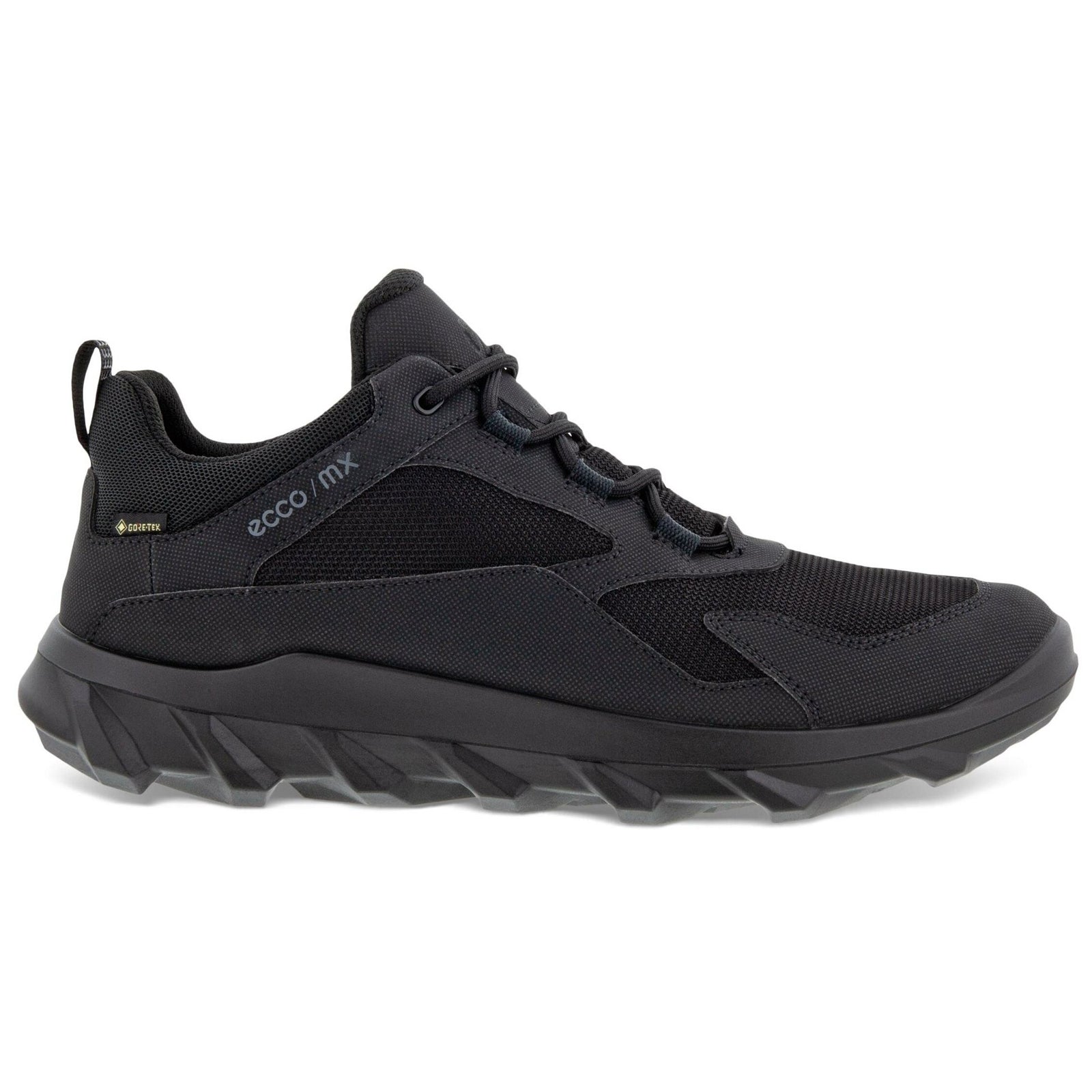 Ecco MX 820194 Synthetic Textile Mens Trainers#color_black
