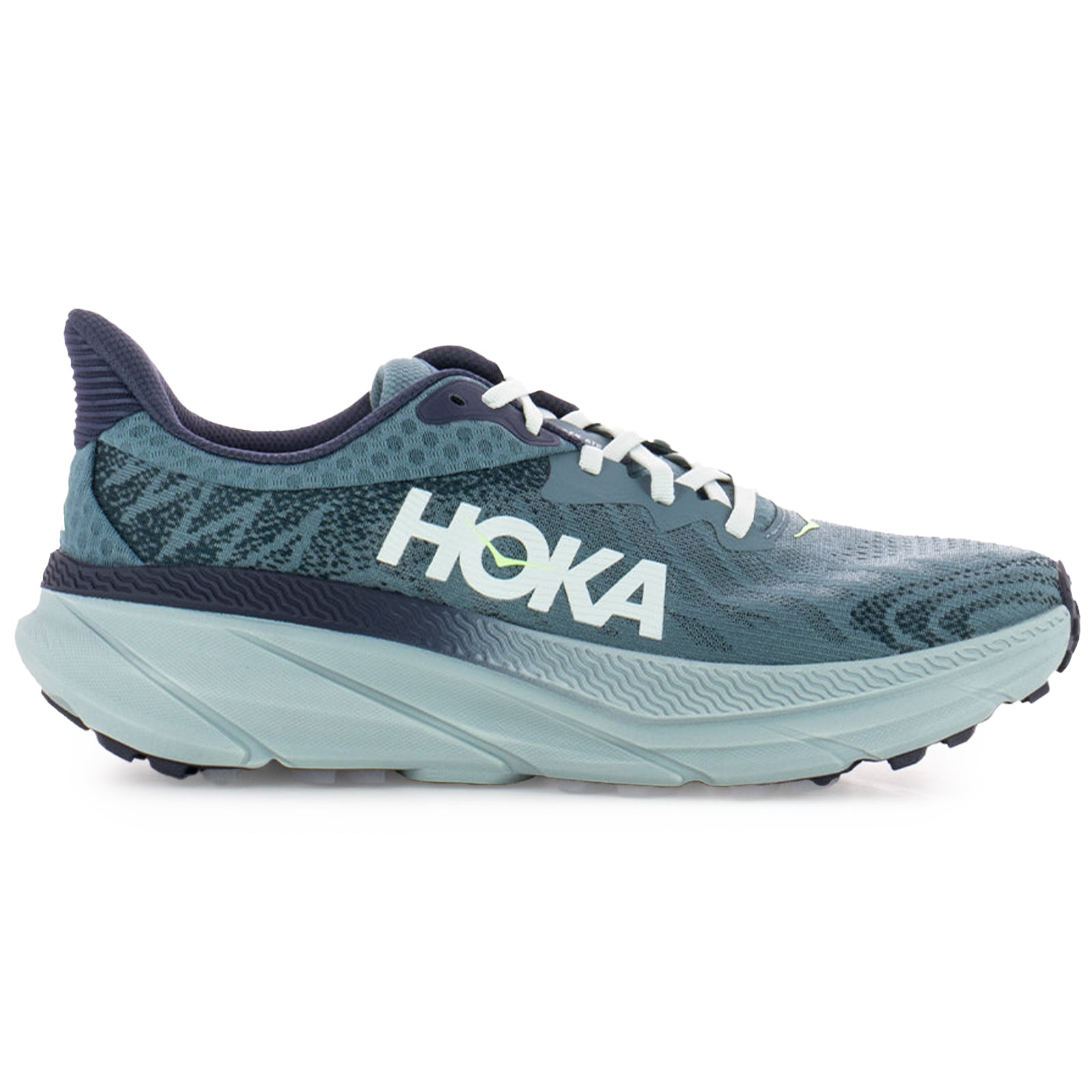 Hoka Challenger ATR 7 Textile Mens Trainers#color_mountain fog druzy