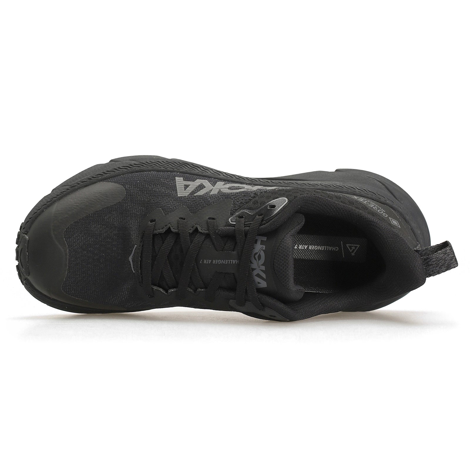 Hoka Challenger ATR 7 GTX Textile Synthetic Womens Trainers#color_black black