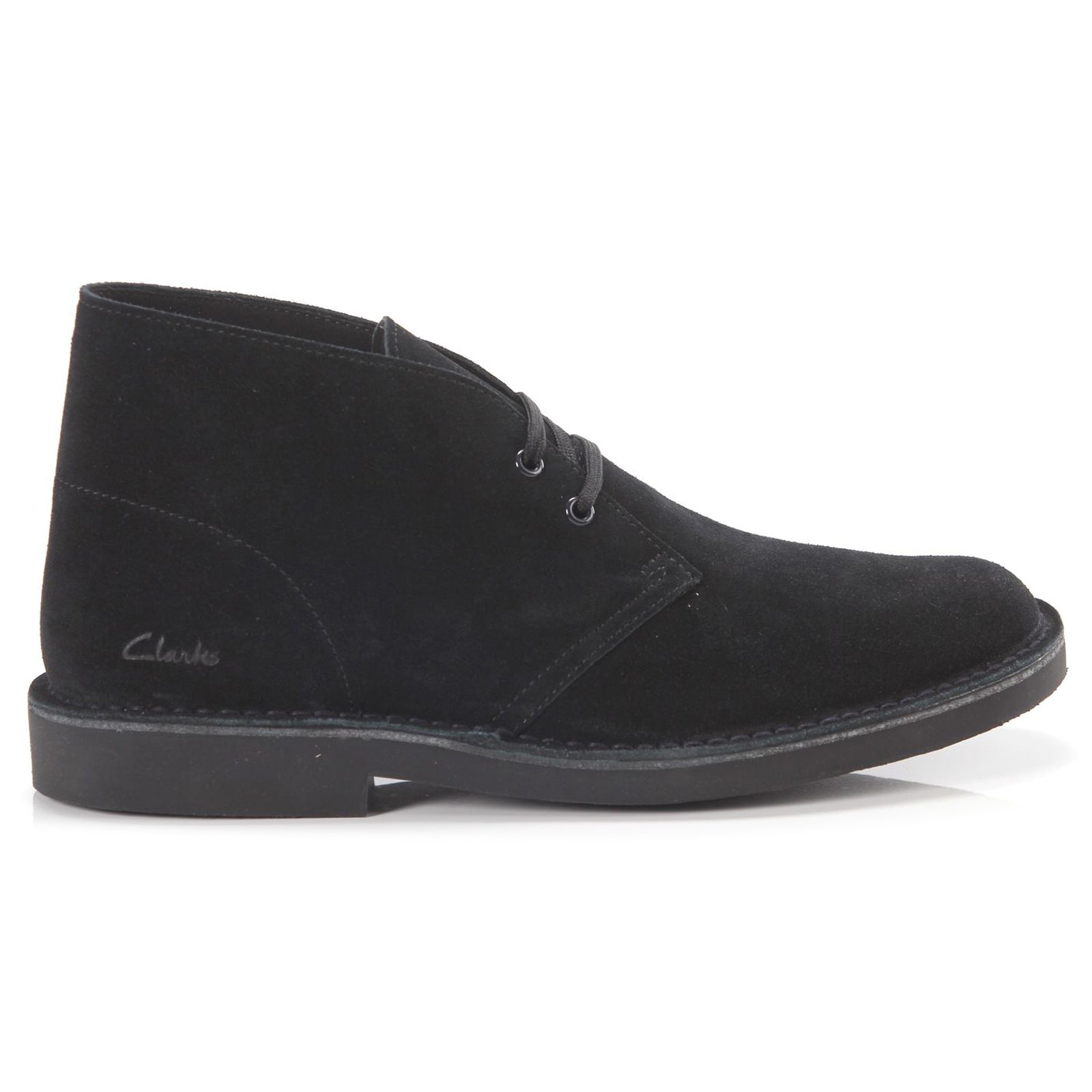 Clarks Desert Boot Evo Suede Mens Boots#color_black