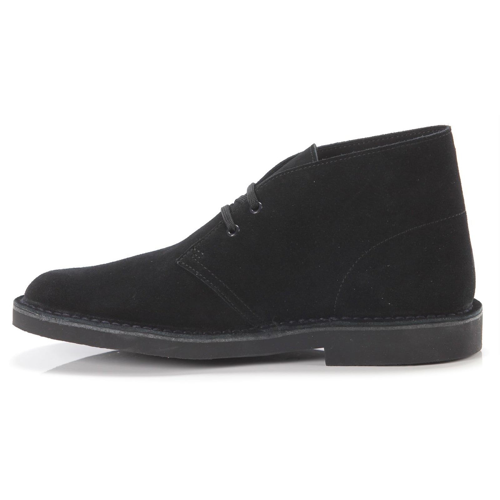 Clarks Desert Boot Evo Suede Mens Boots#color_black