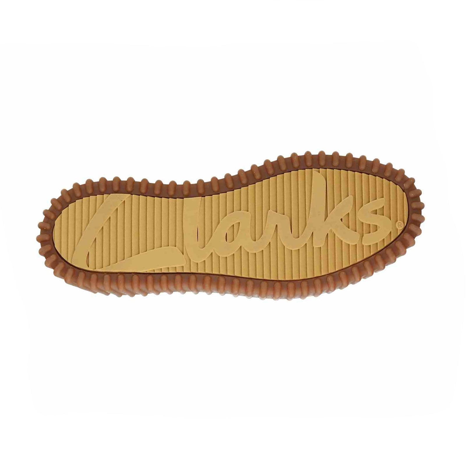 Clarks Torhill Bee Suede Womens Shoes#color_golden tan