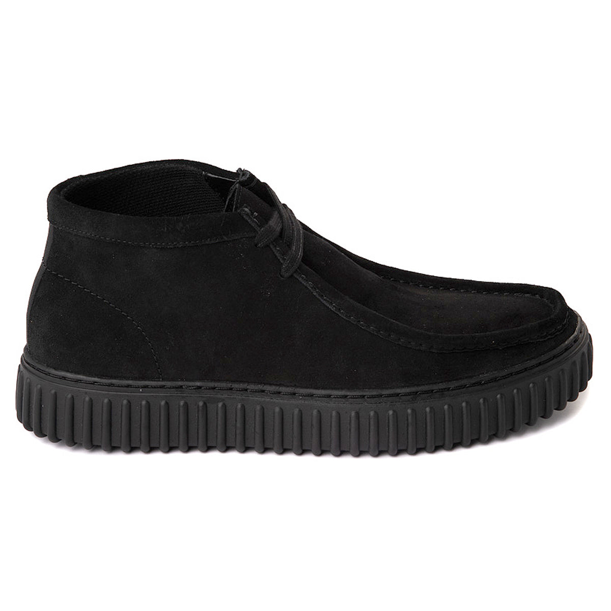 Clarks Torhill Hi Suede Mens Boots#color_black