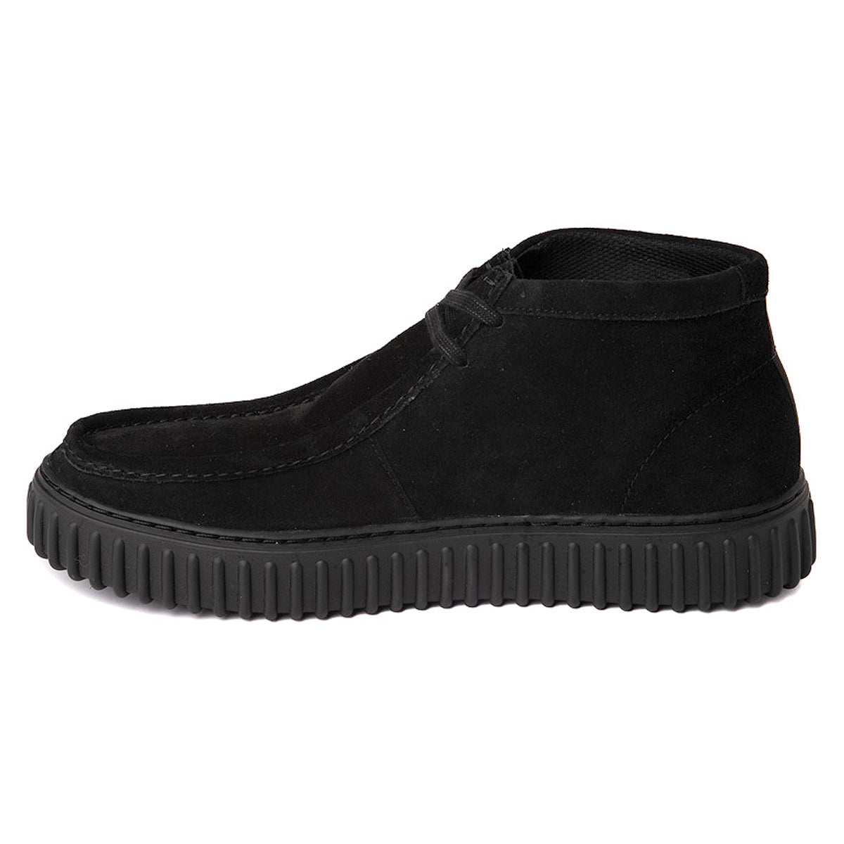 Clarks Torhill Hi Suede Mens Boots#color_black