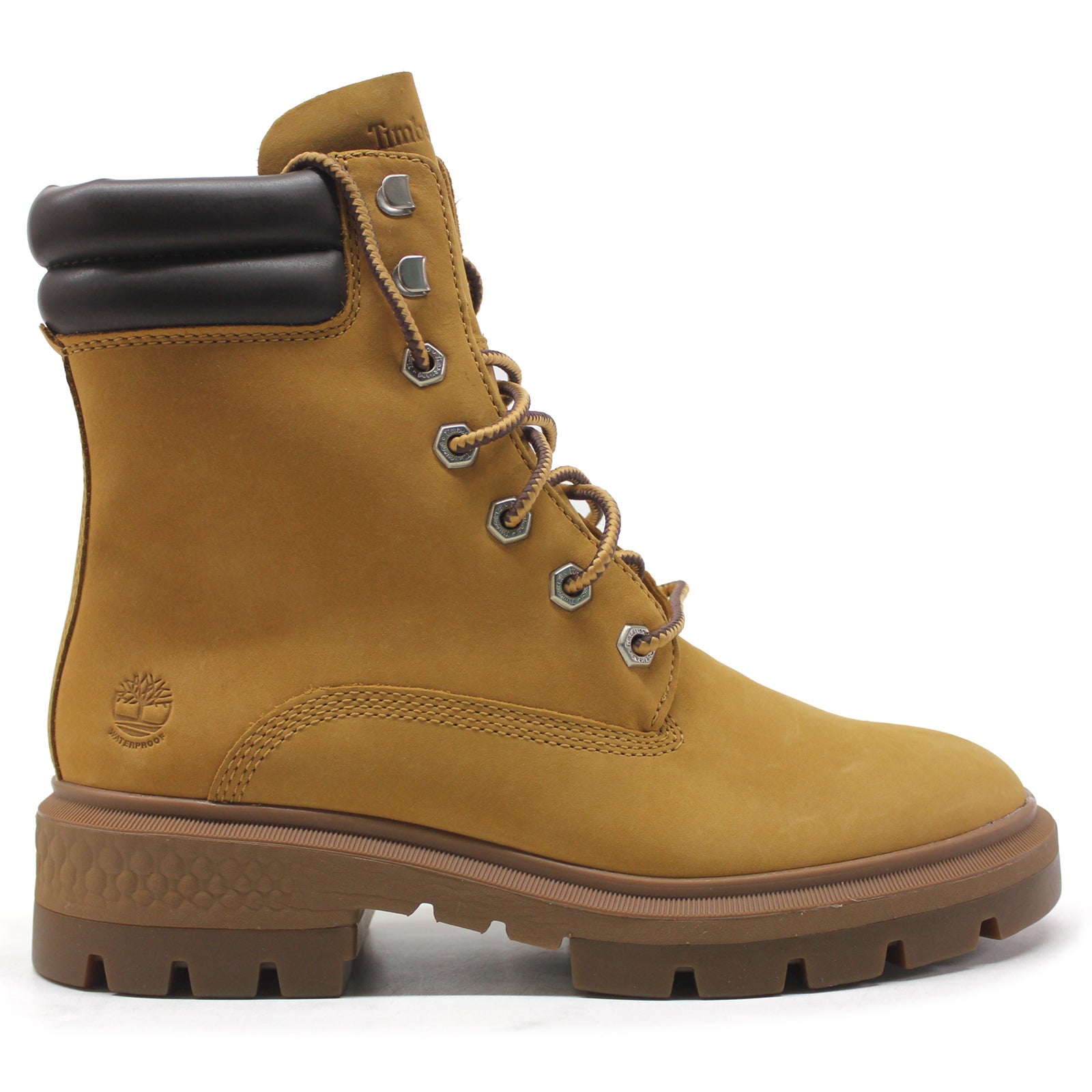 Timberland Cortina Valley 6 Inch Waterproof Nubuck Womens Boots#color_wheat